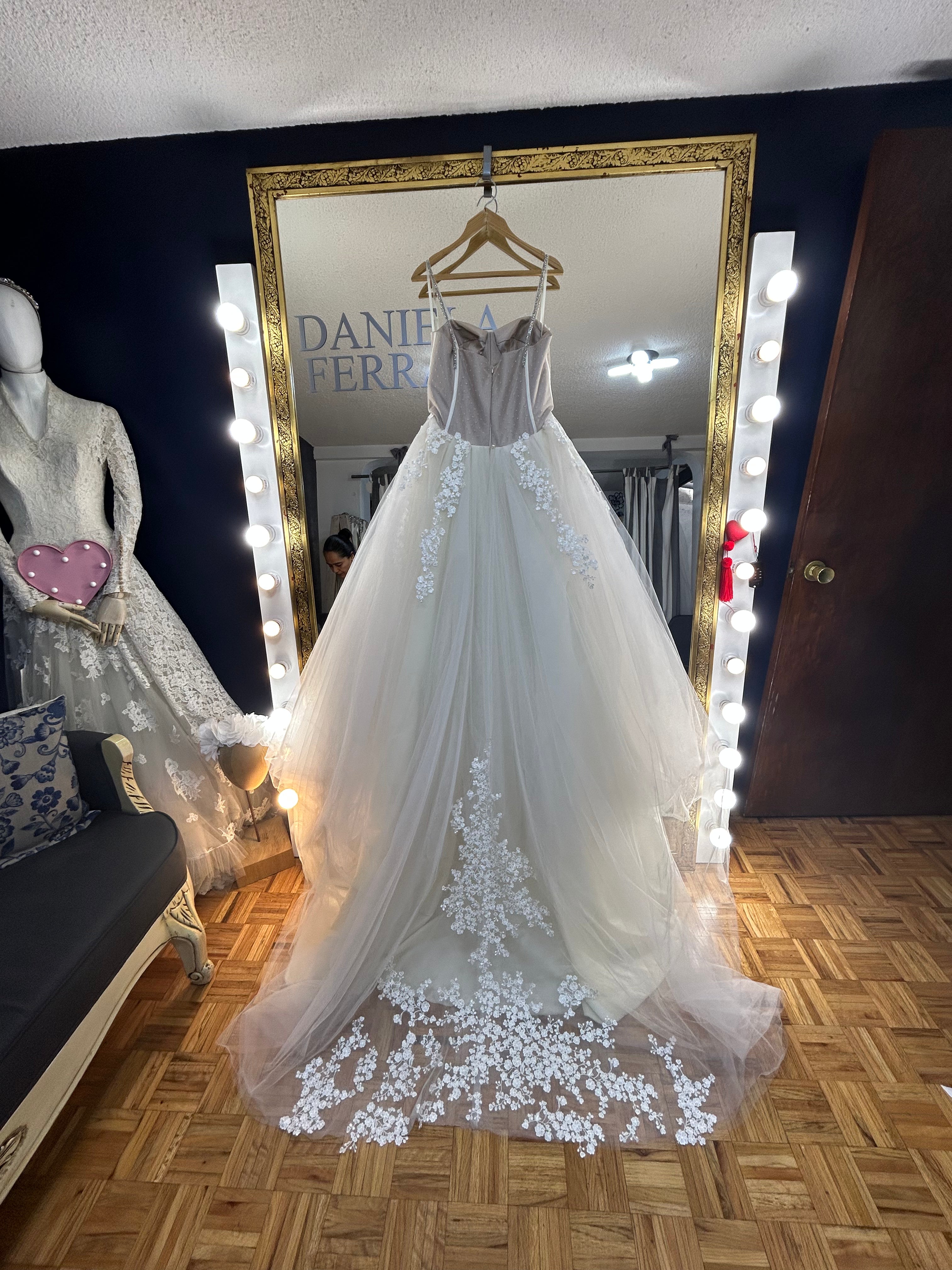 Sofía vestido de novia