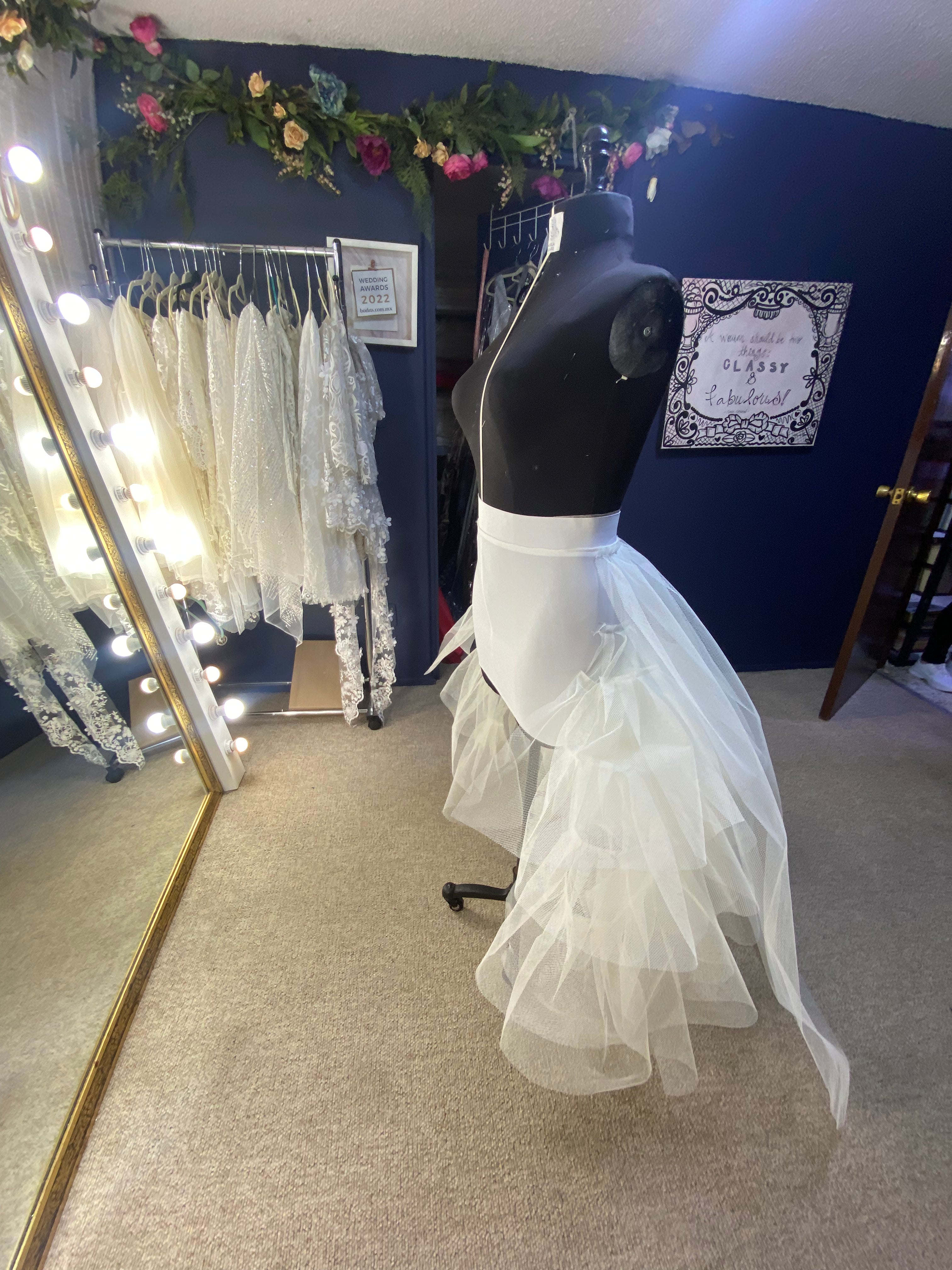 Miriñaque ( crinolina trasera )