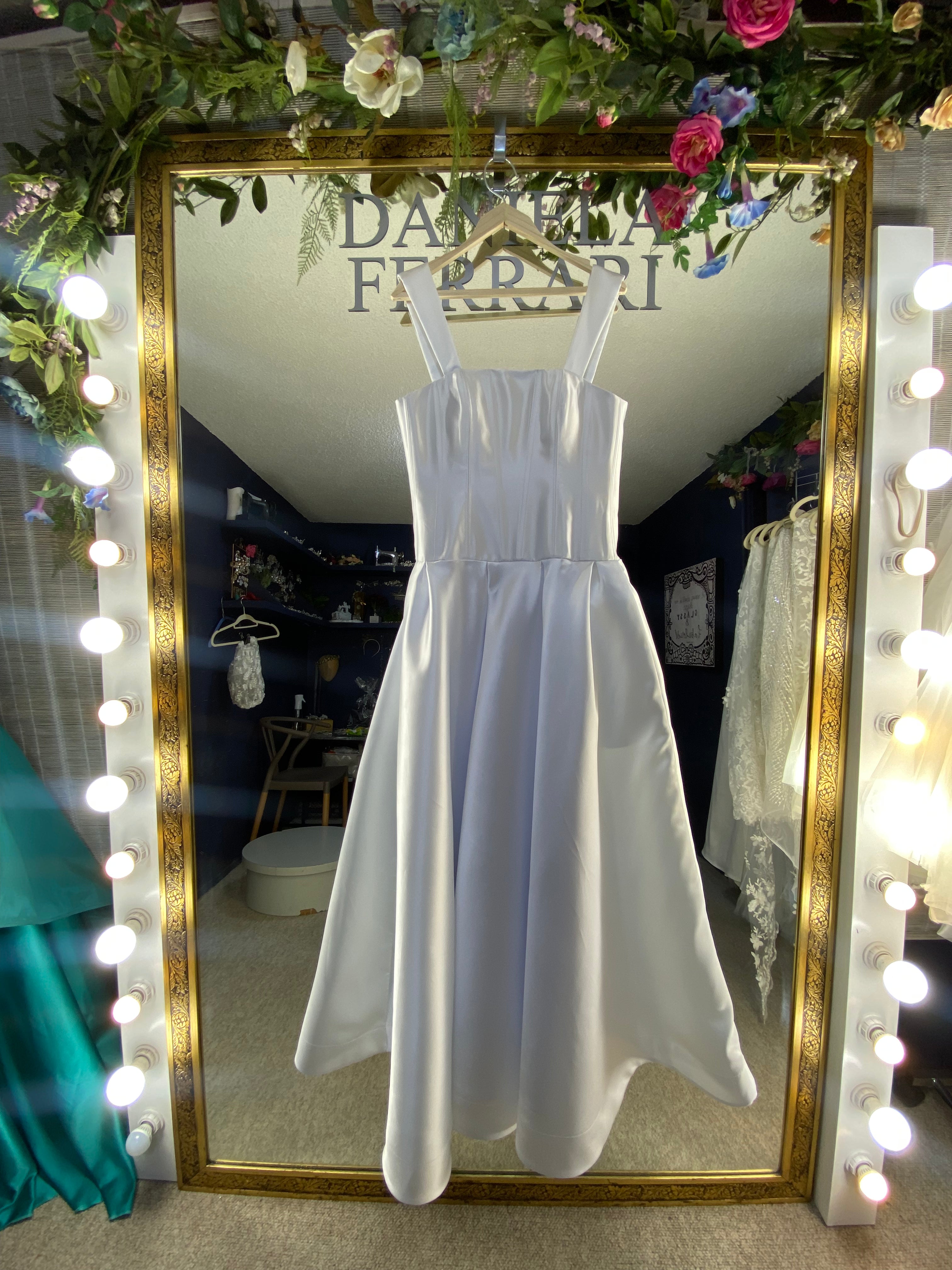 Raya vestido de novia civil