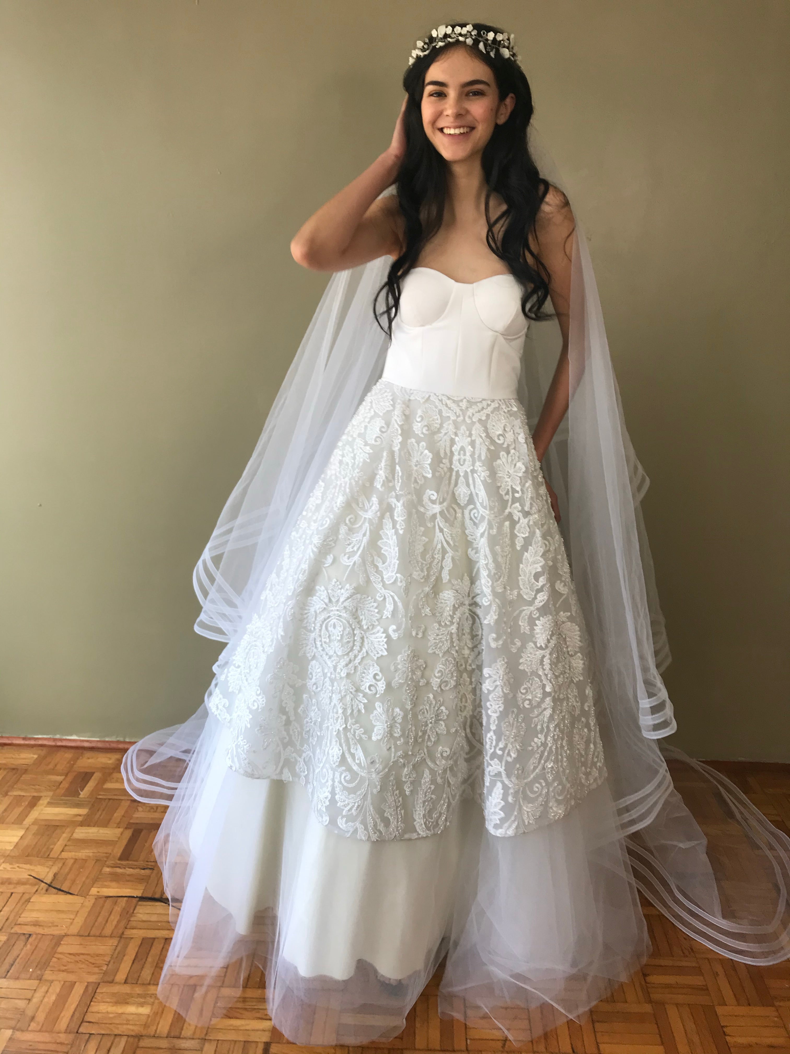 Carmina vestido de novia.SOLD