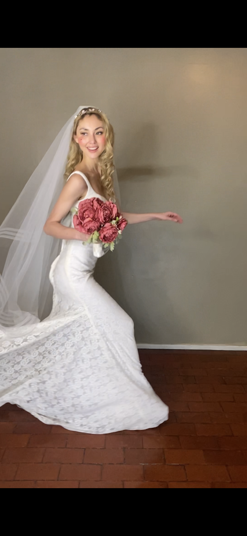 Julia vestido de novia