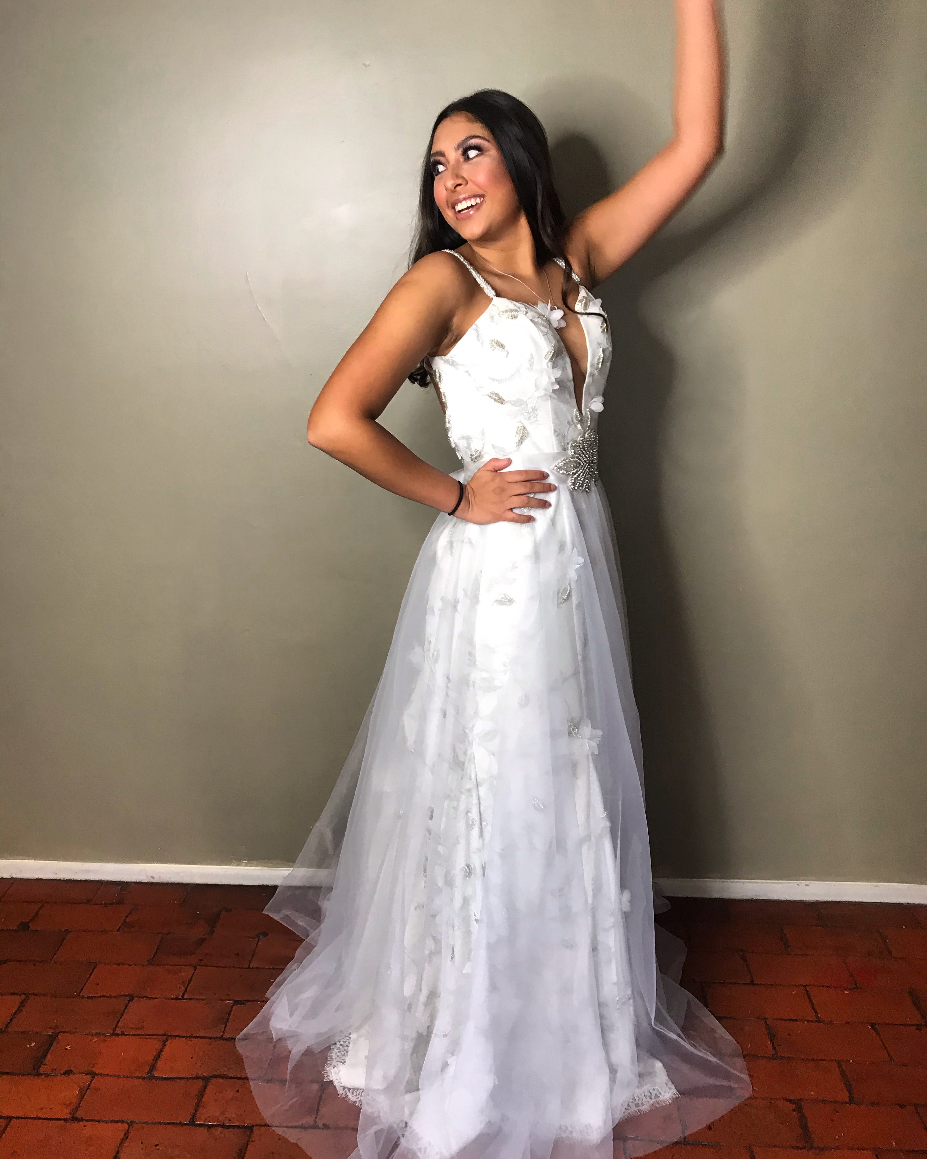 Sobre Falda tulle nylon sencilla