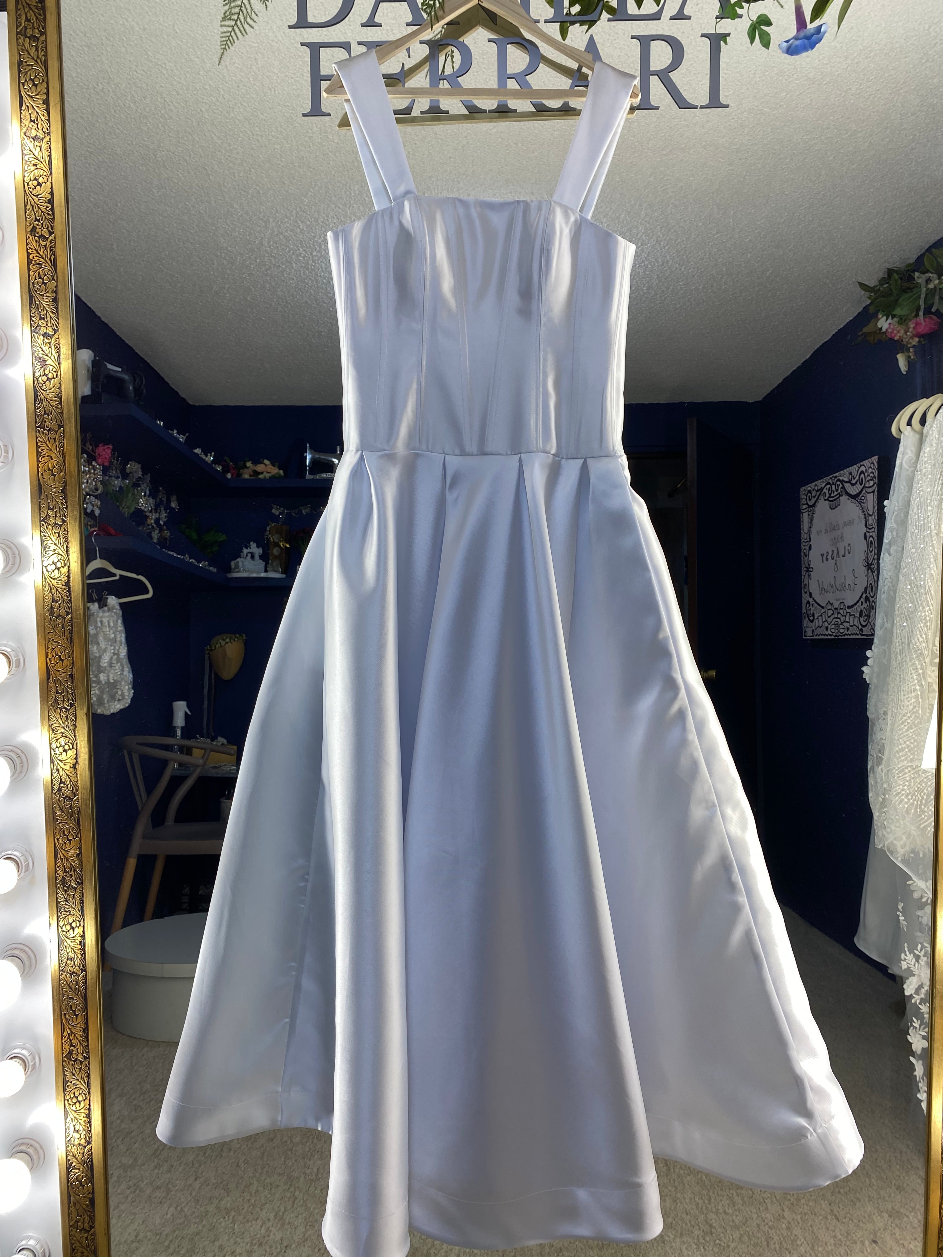 Raya vestido de novia civil