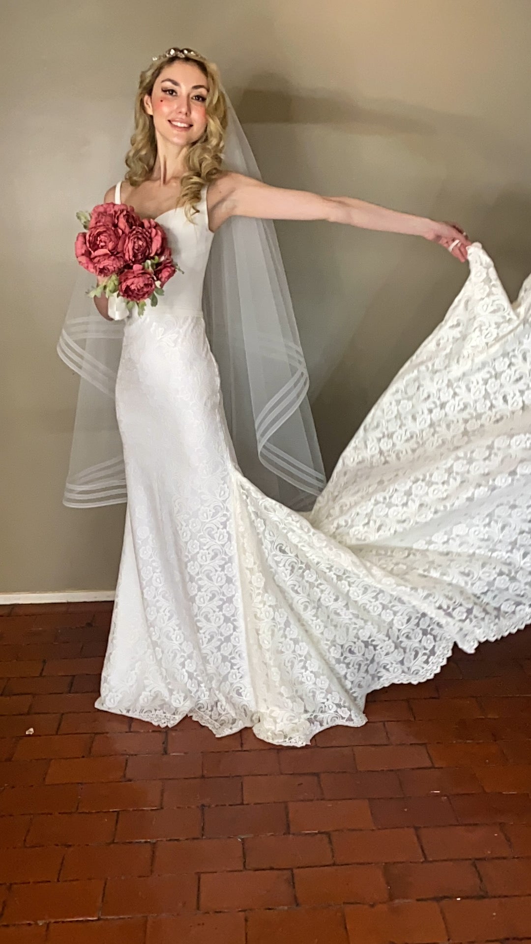 Julia vestido de novia