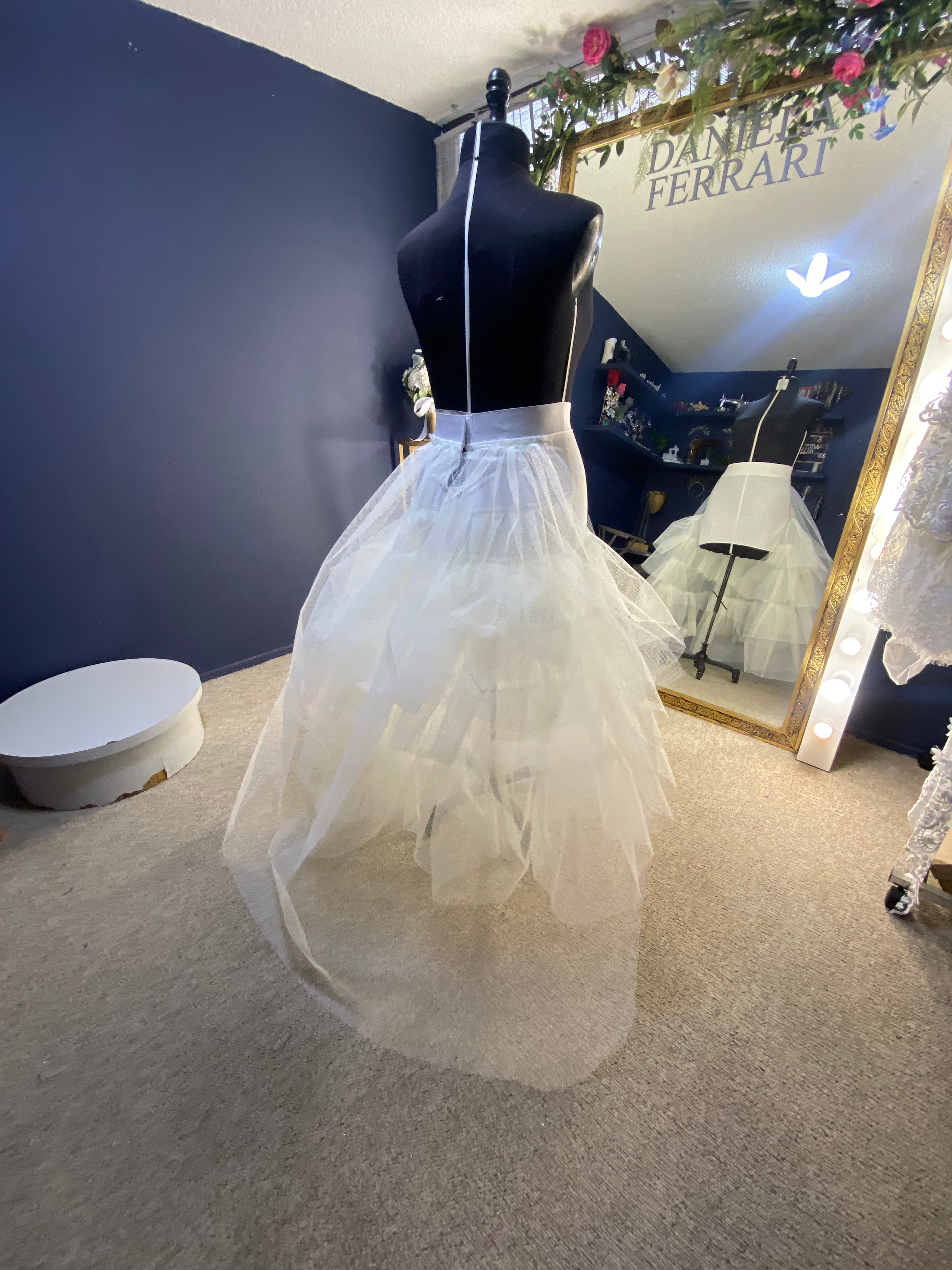 Miriñaque ( crinolina trasera )