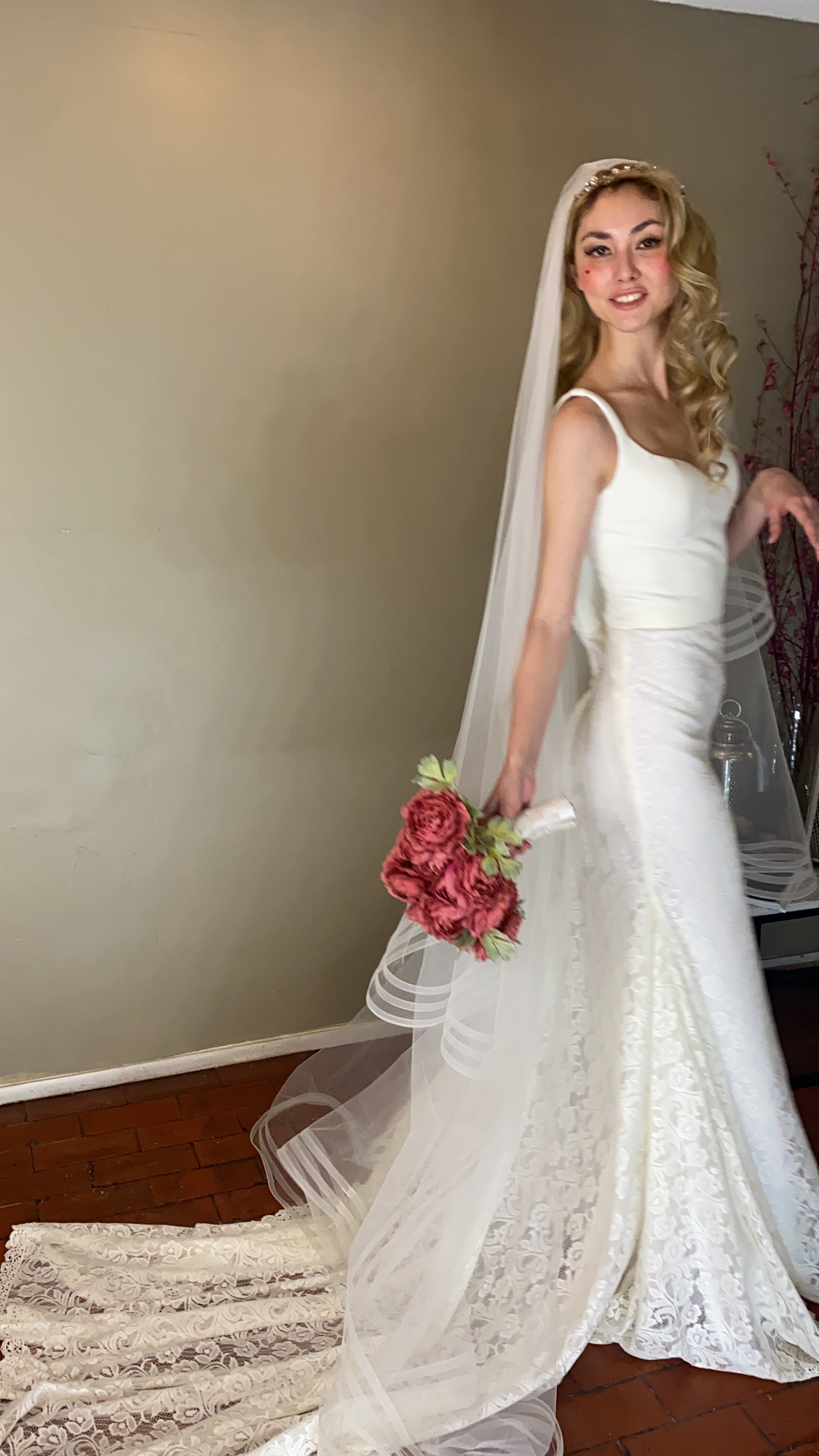 Julia vestido de novia