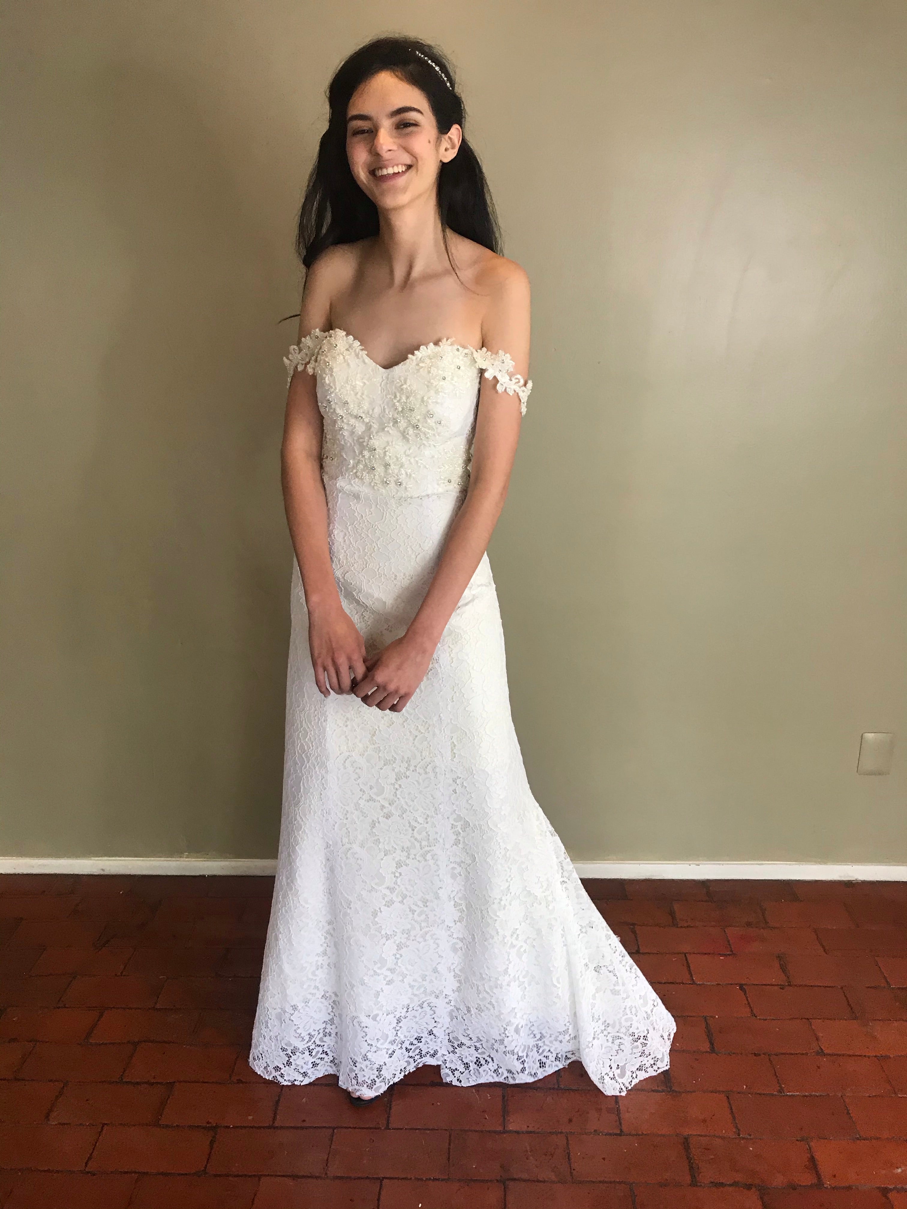 Julia vestido de novia