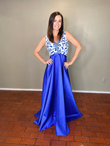 Stephanie vestido pret a porter blue