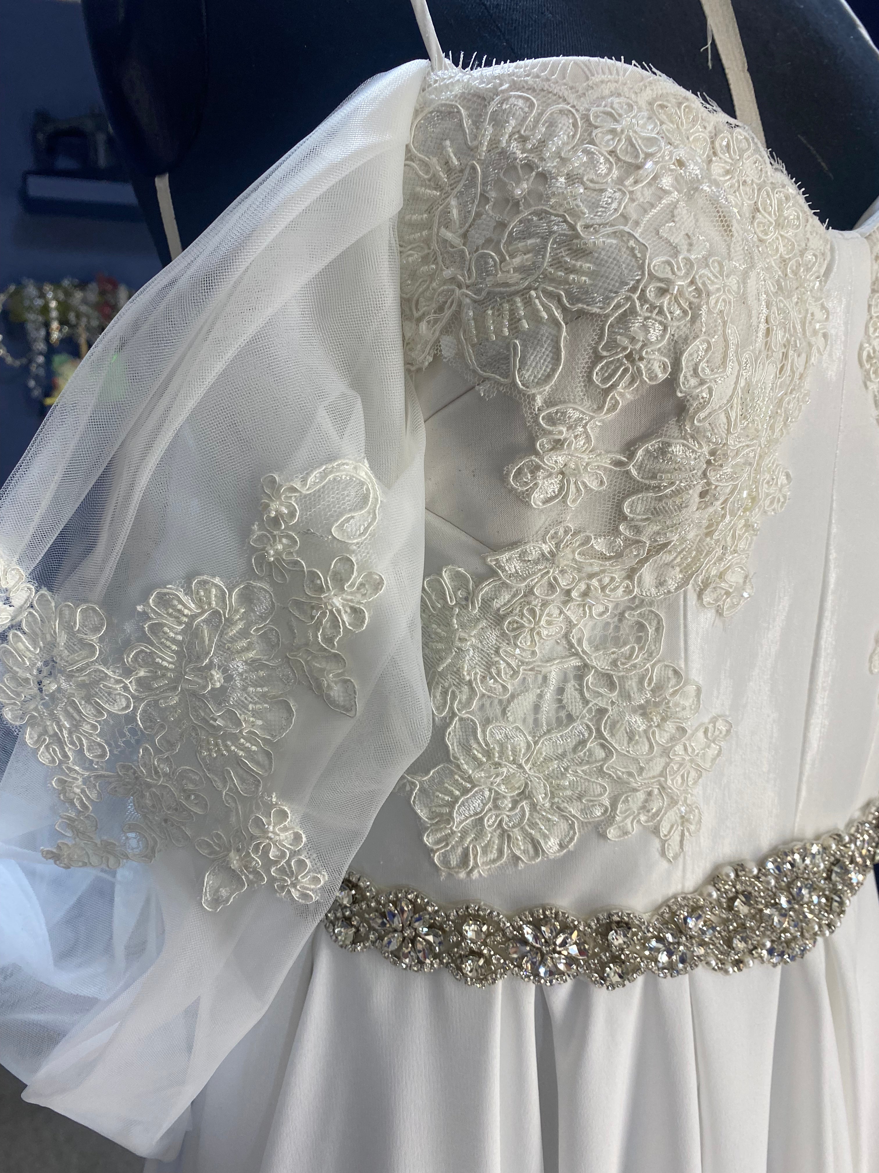 Cora vestido de novia