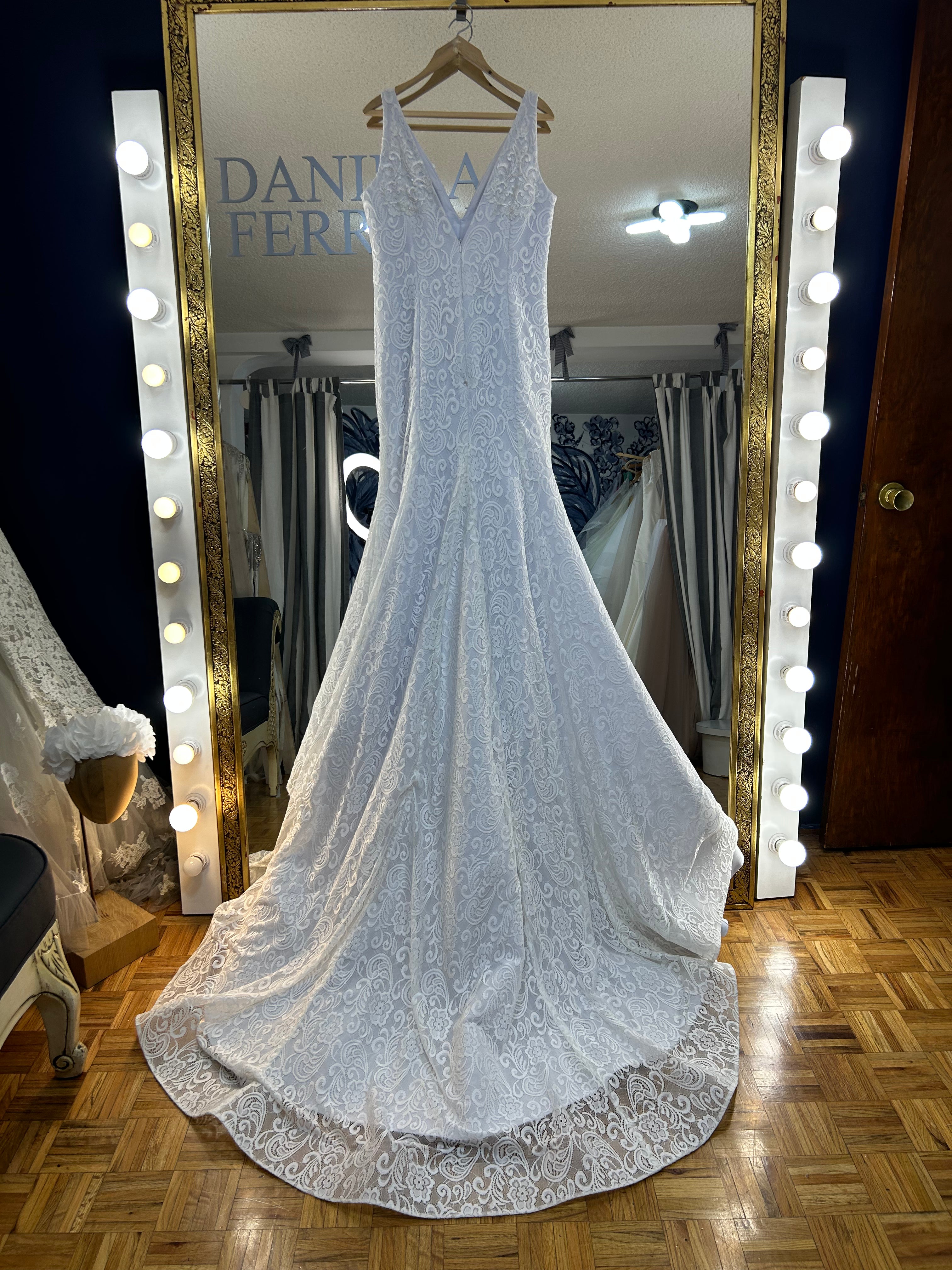 Margot vestido de novia