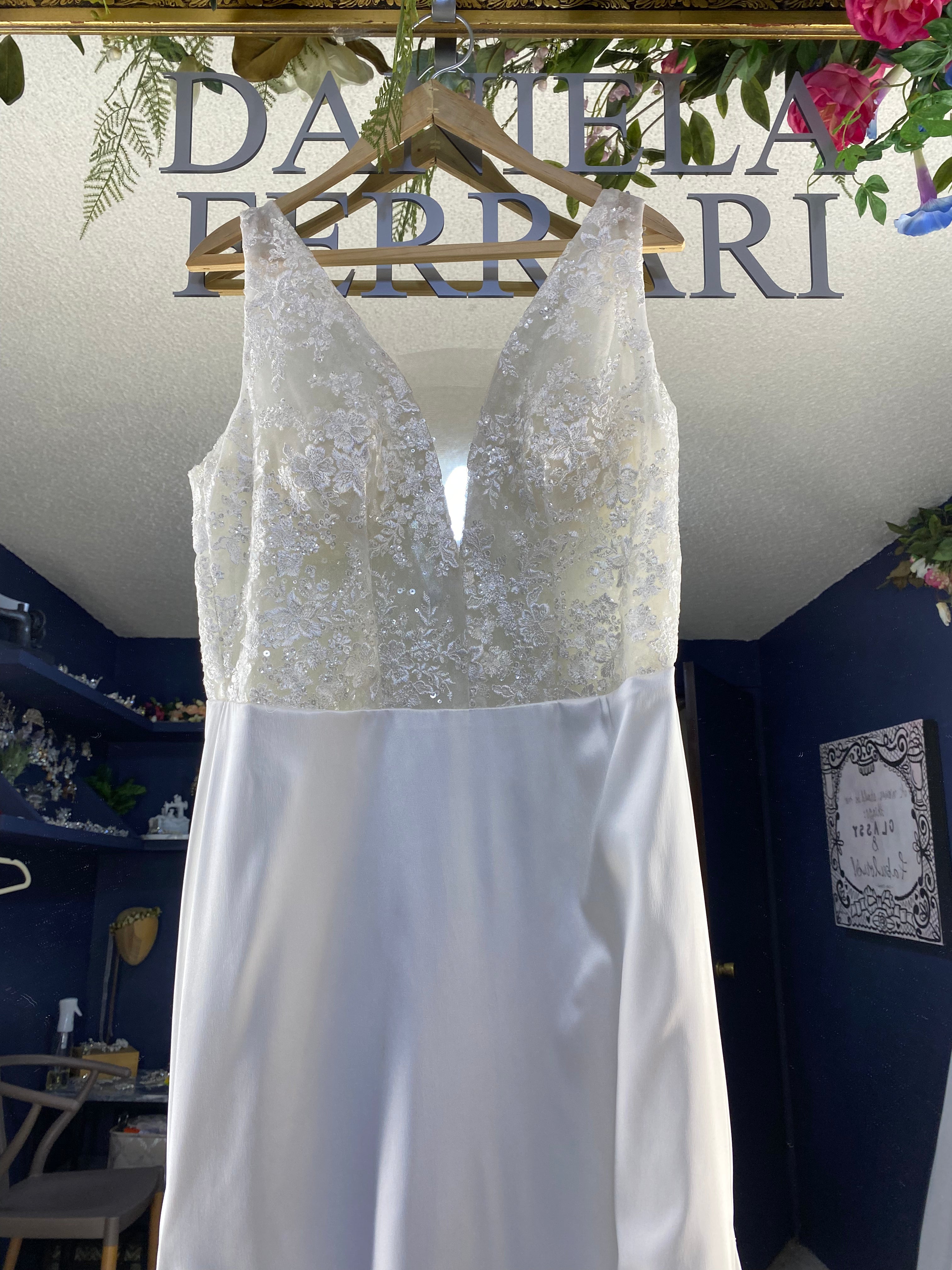 Linda vestido de novia