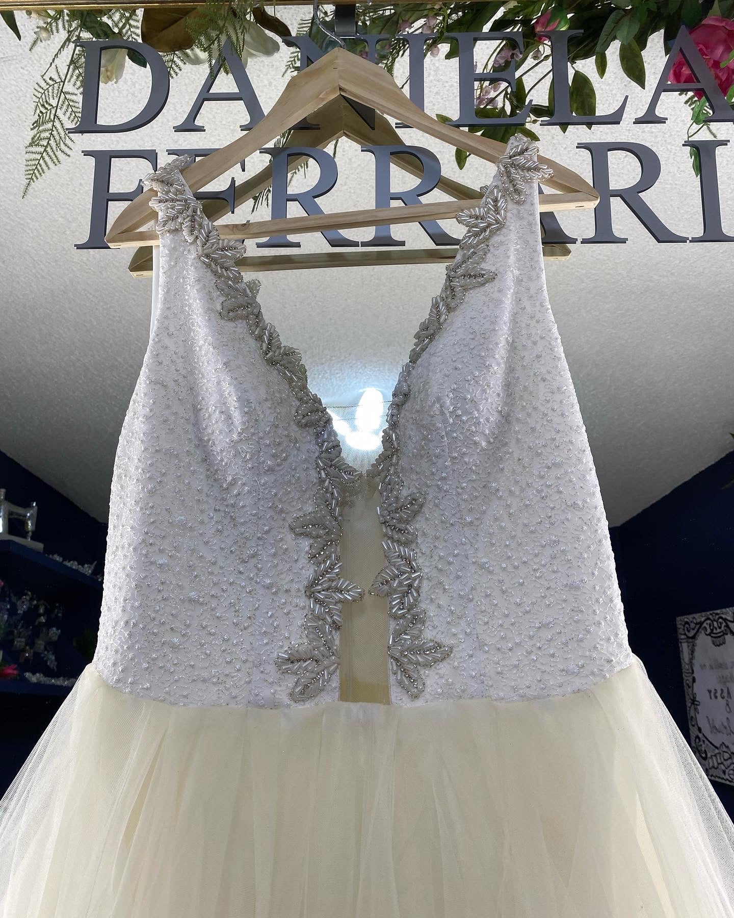 Gardenia vestido de novia