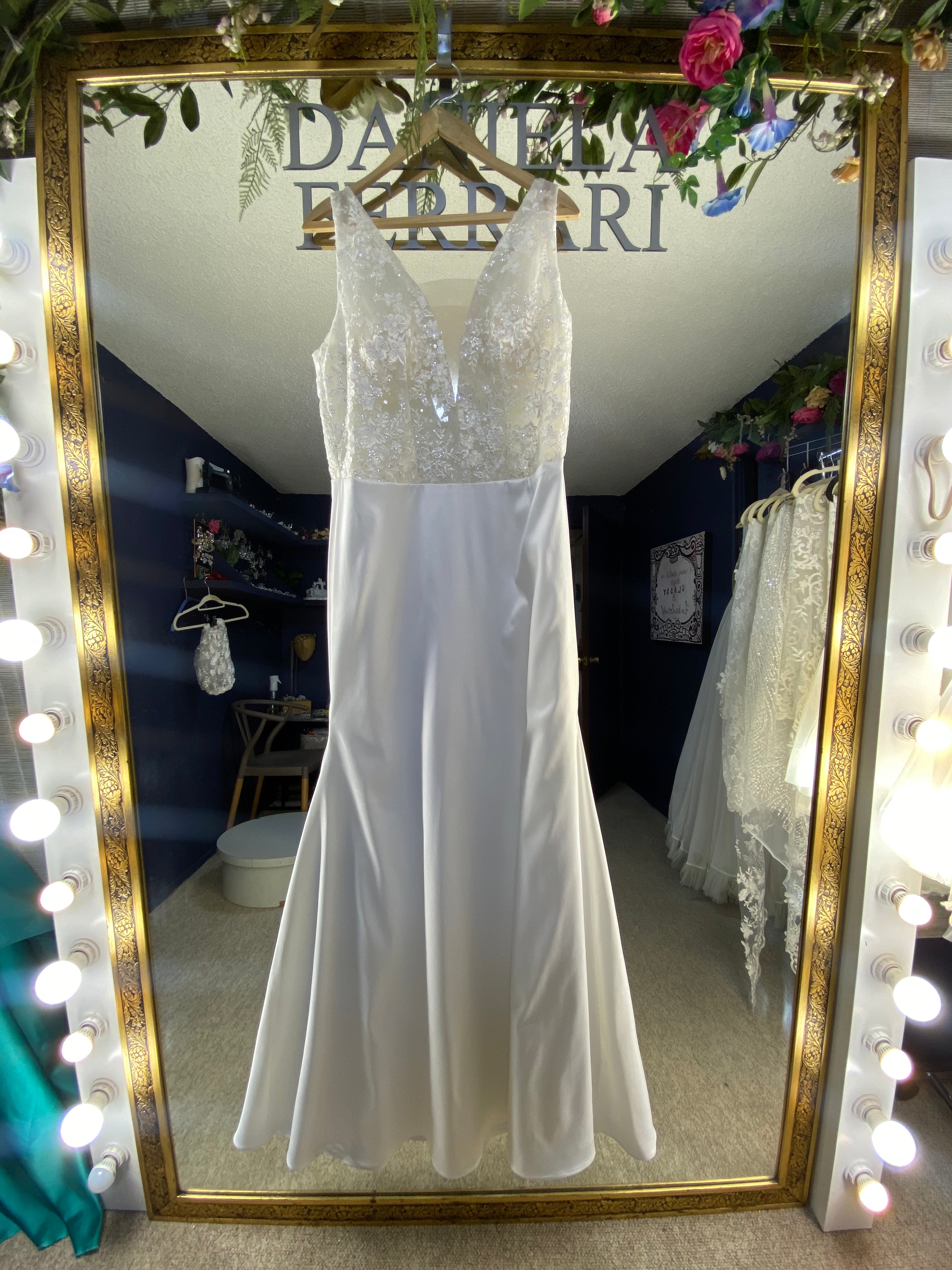 Linda vestido de novia