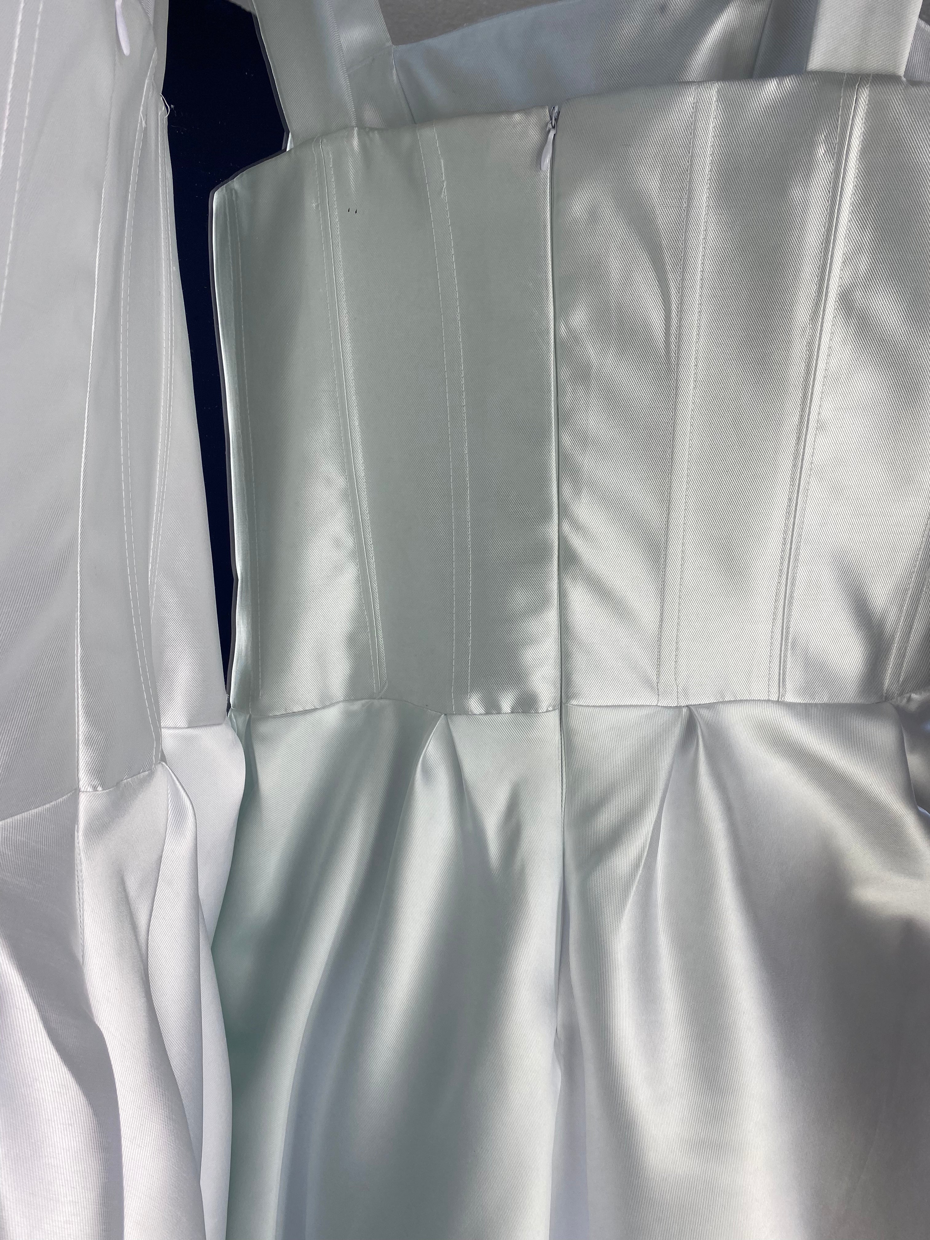 Raya vestido de novia civil