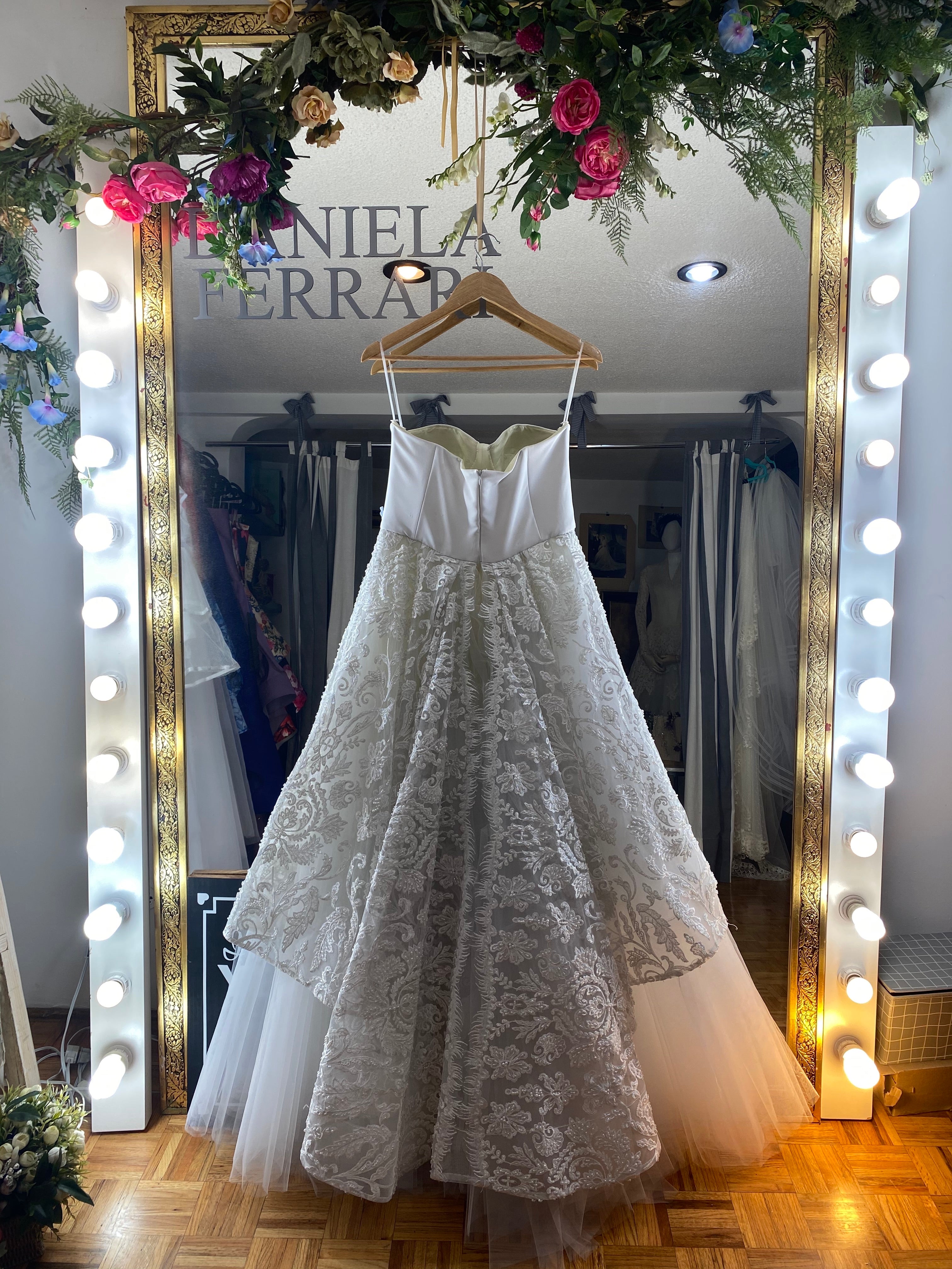 Carmina vestido de novia.SOLD