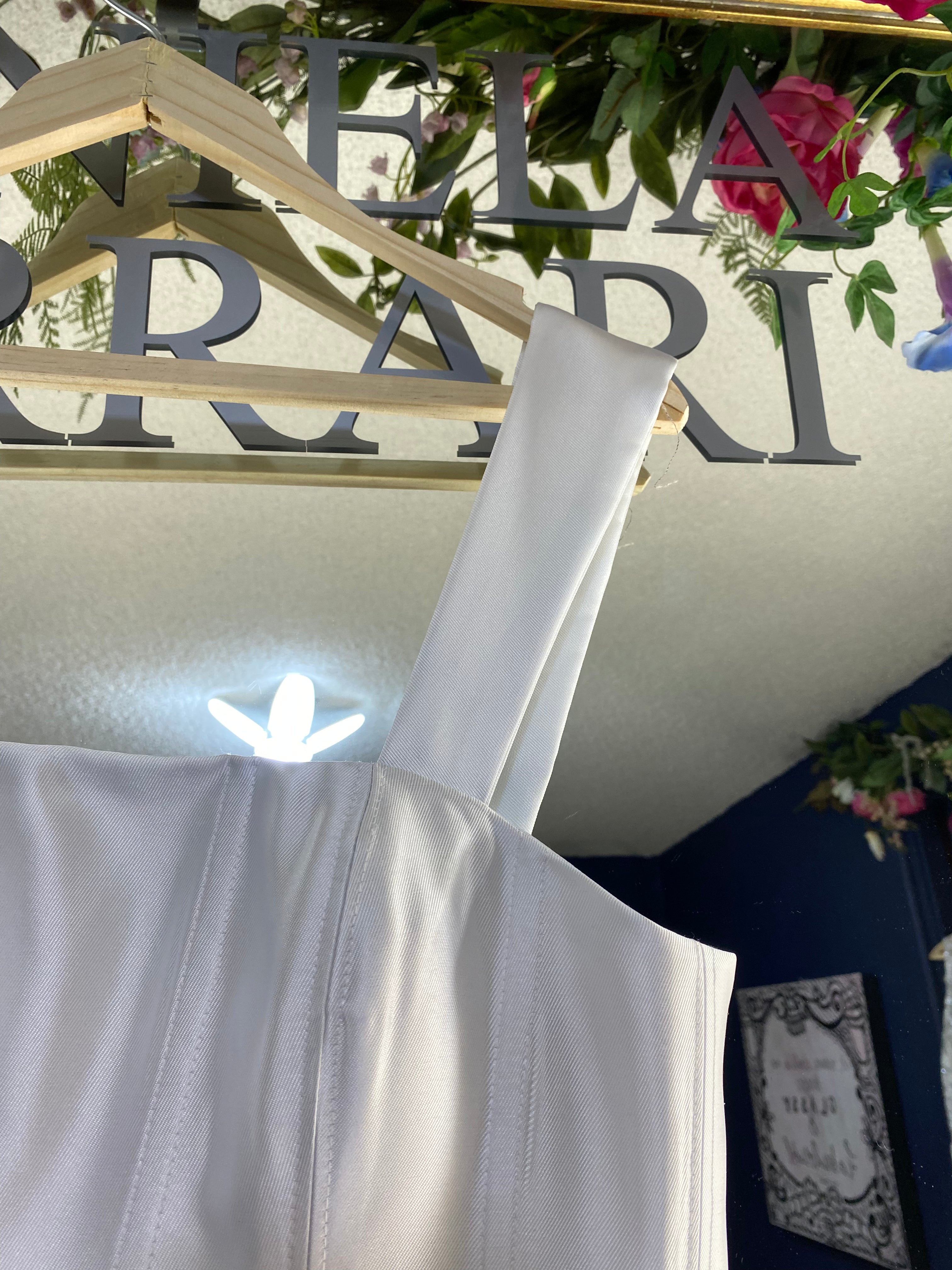 Raya vestido de novia civil