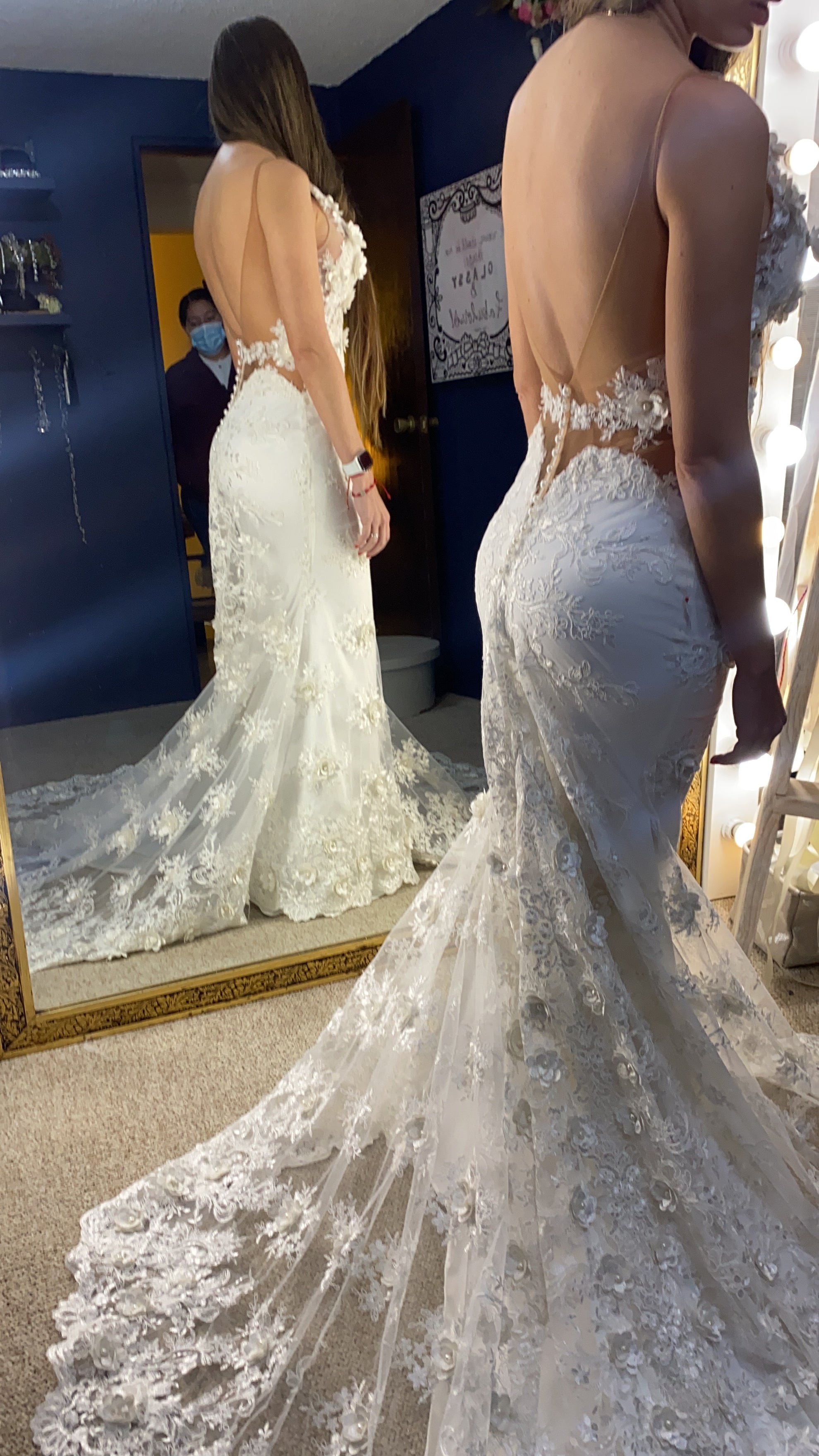 Claudia vestido de novia