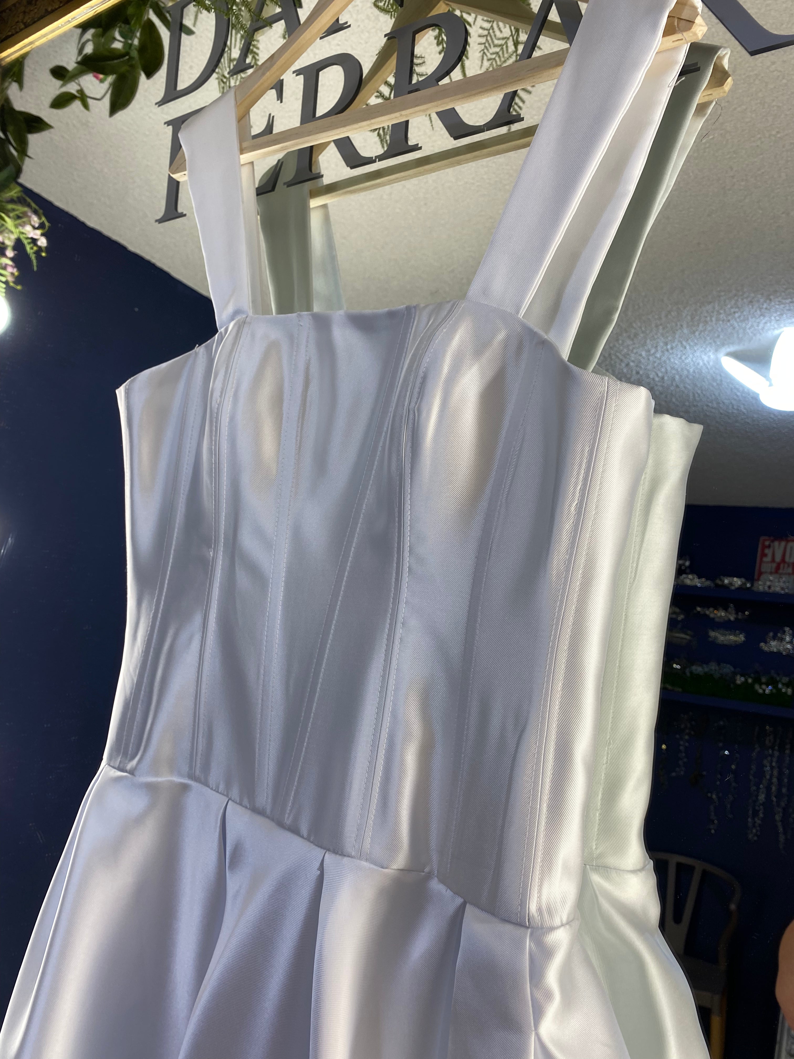 Raya vestido de novia civil