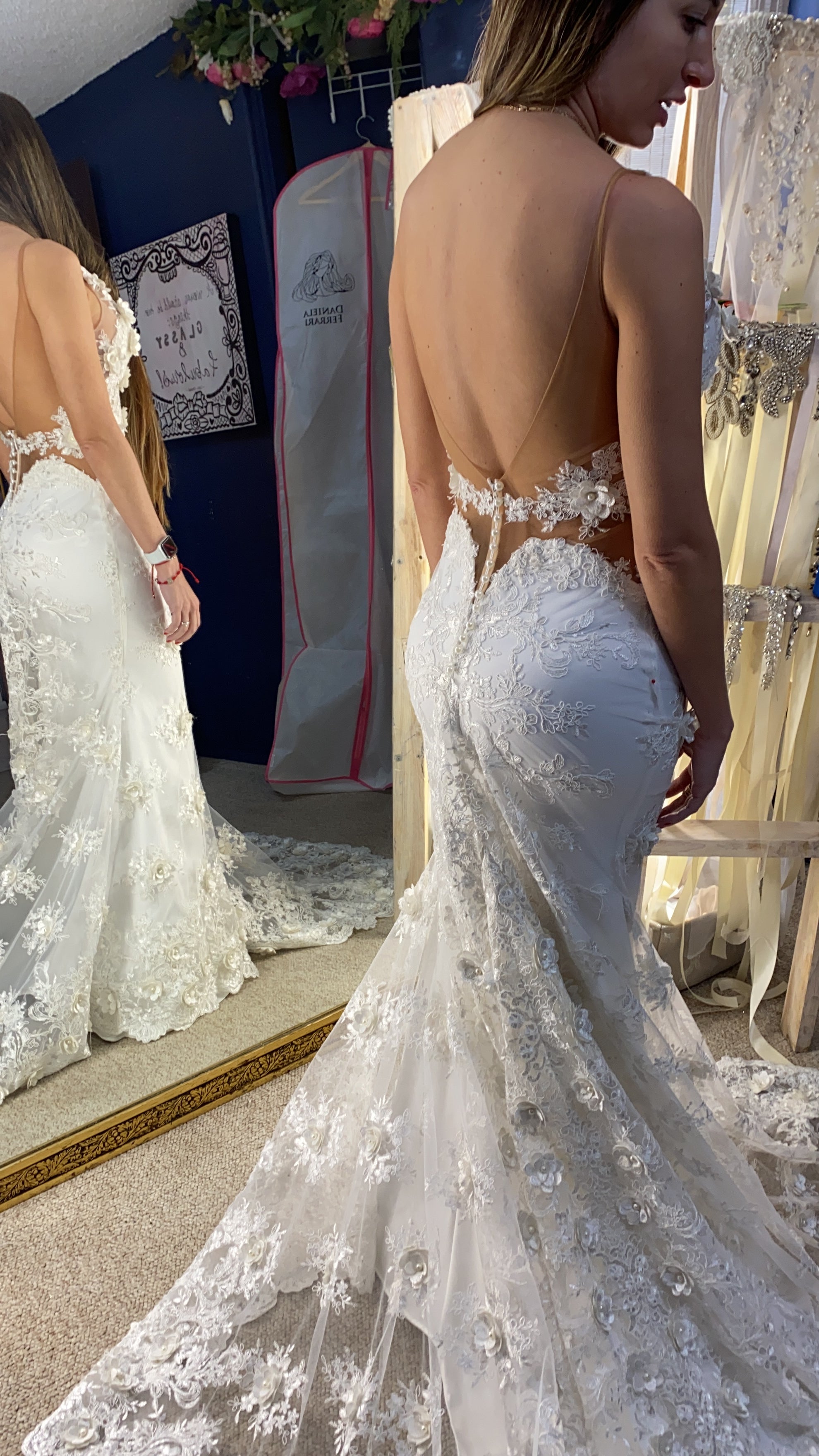 Claudia vestido de novia