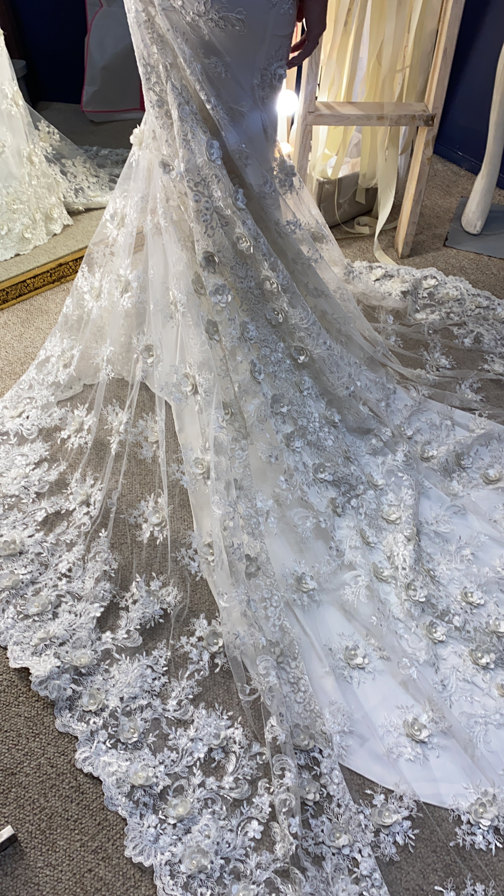 Claudia vestido de novia