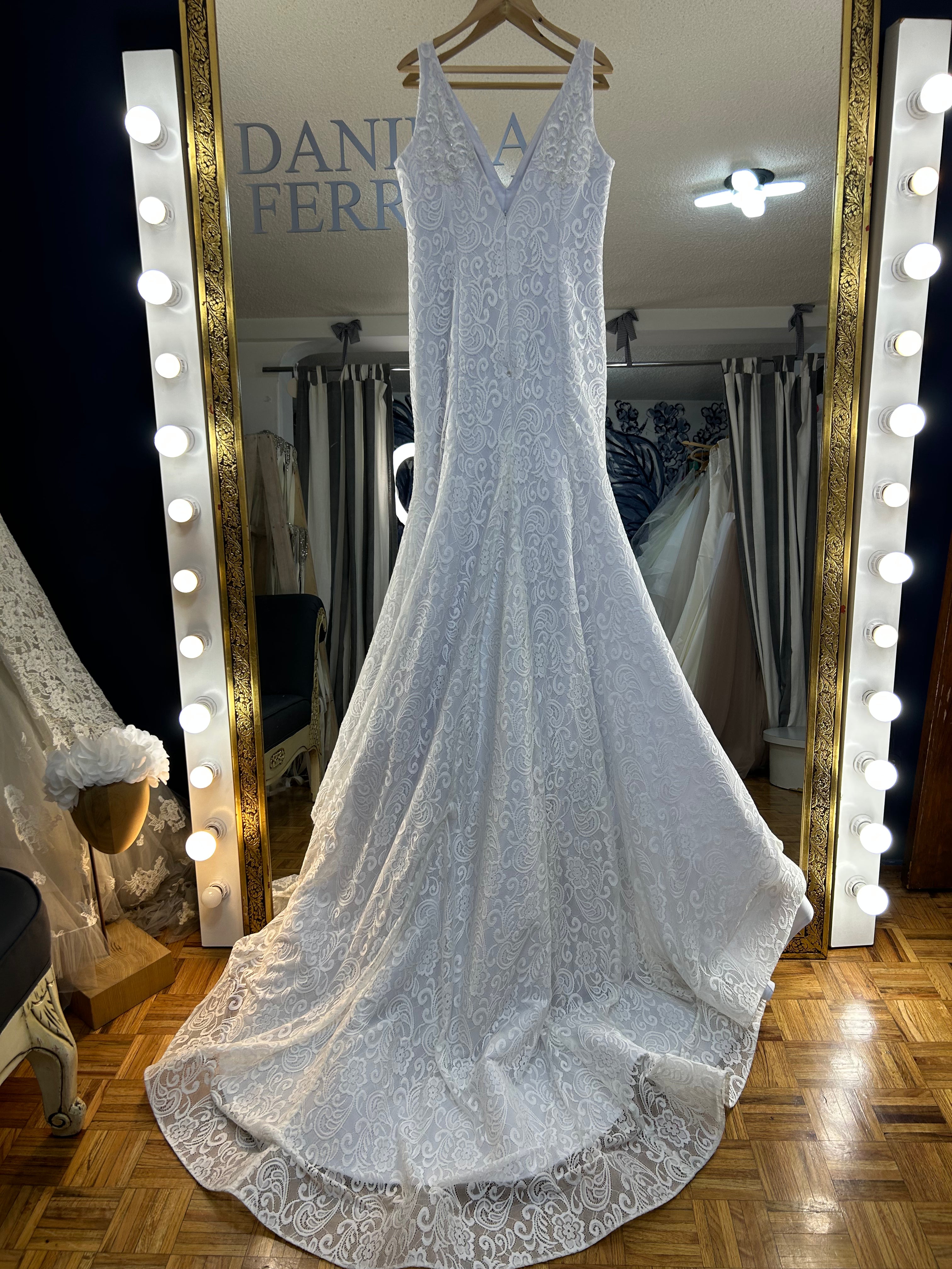 Margot vestido de novia