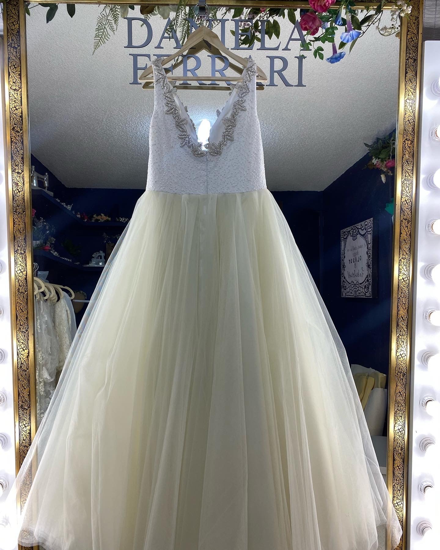 Gardenia vestido de novia