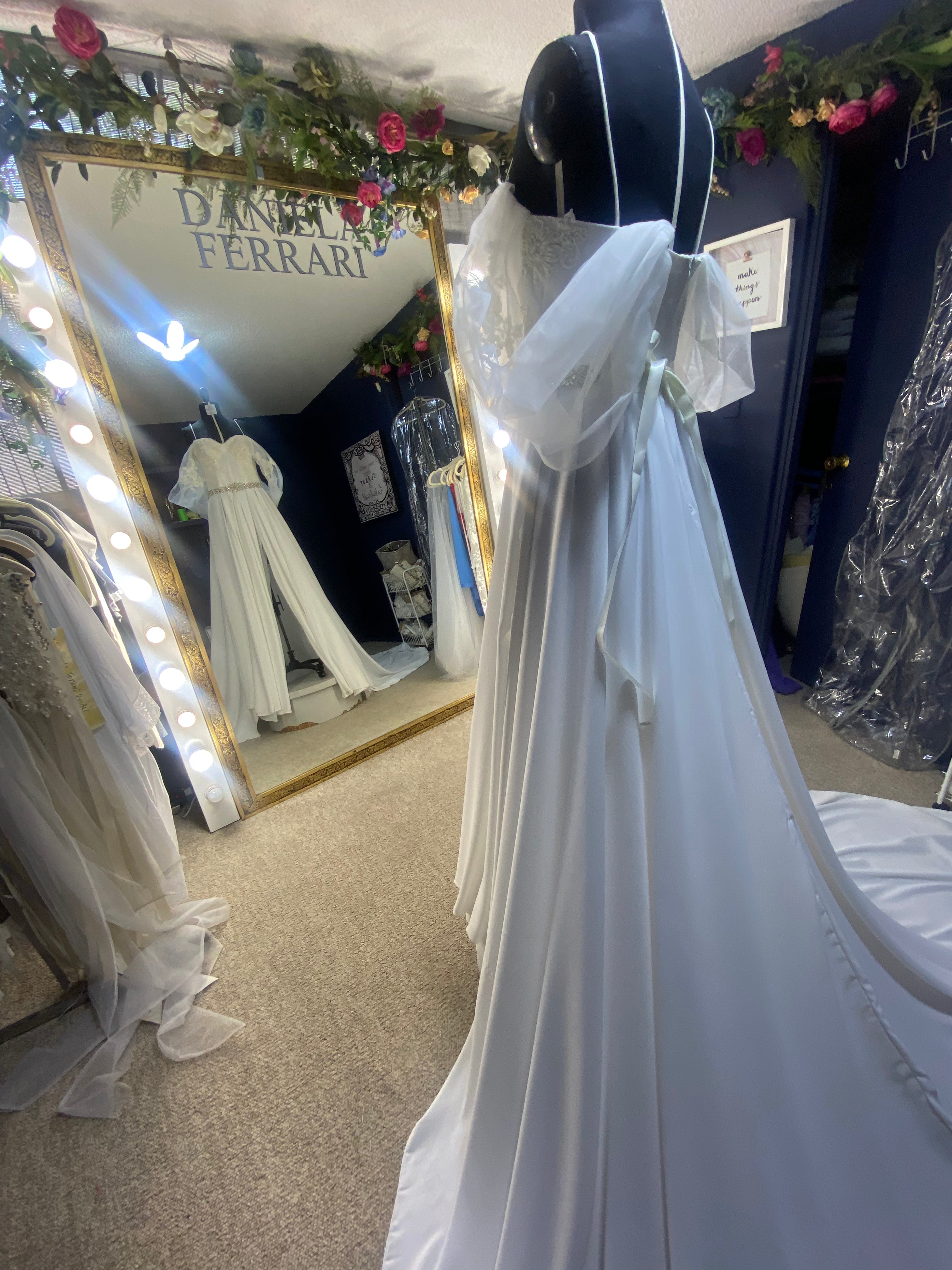 Cora vestido de novia