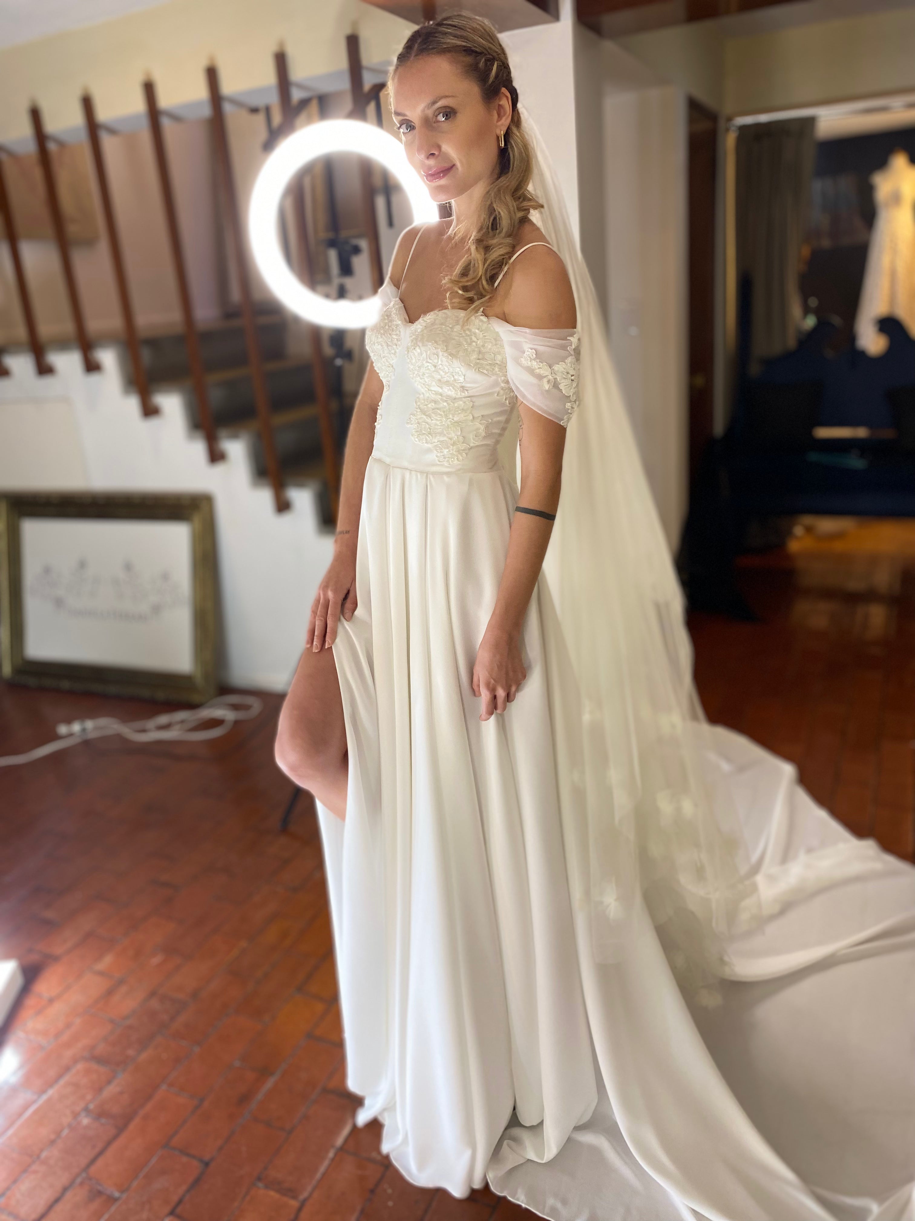Cora vestido de novia