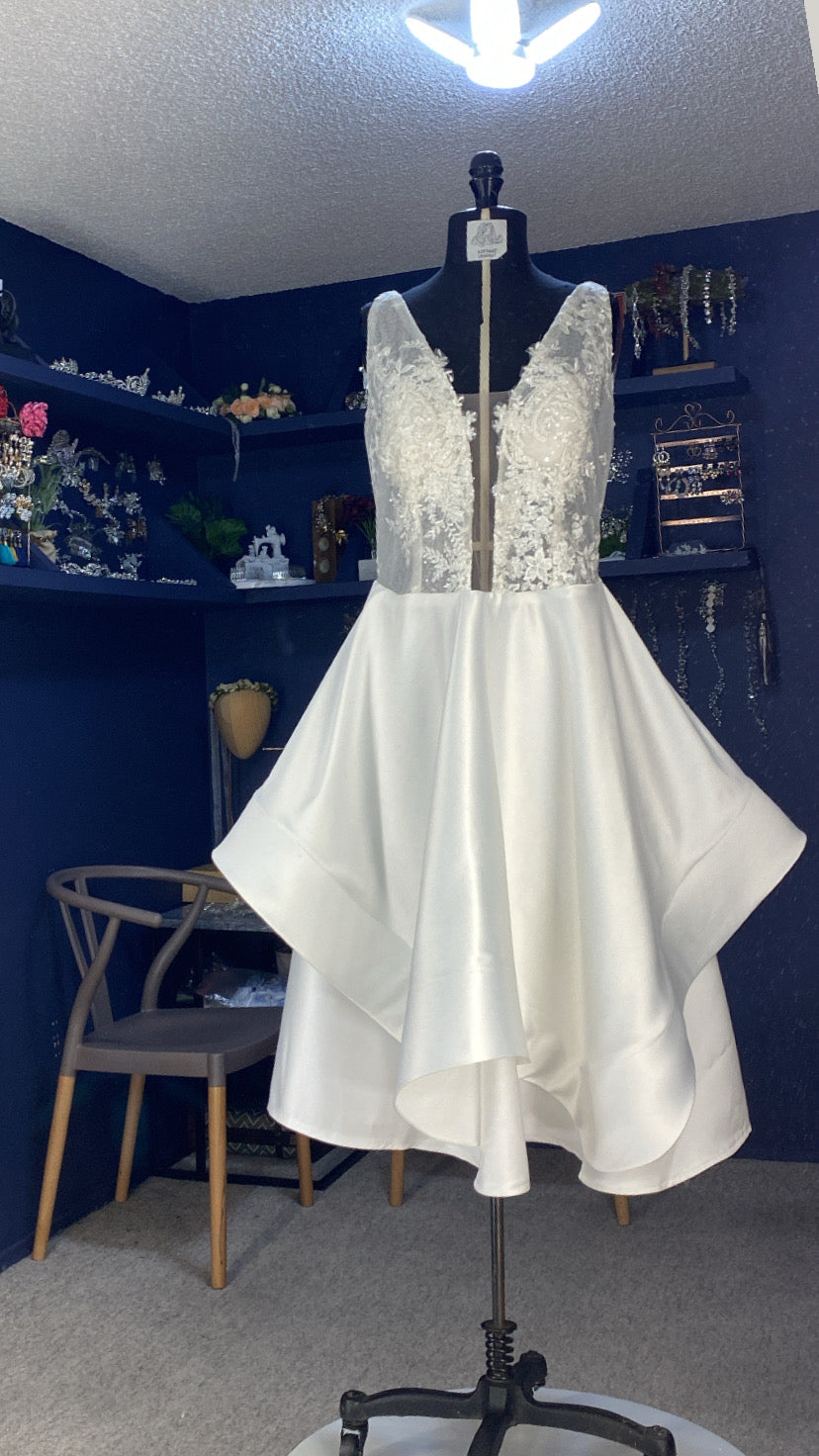 Naruana vestido de novia CORTO