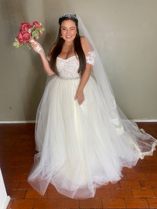 Zoe vestido de novia CURVY