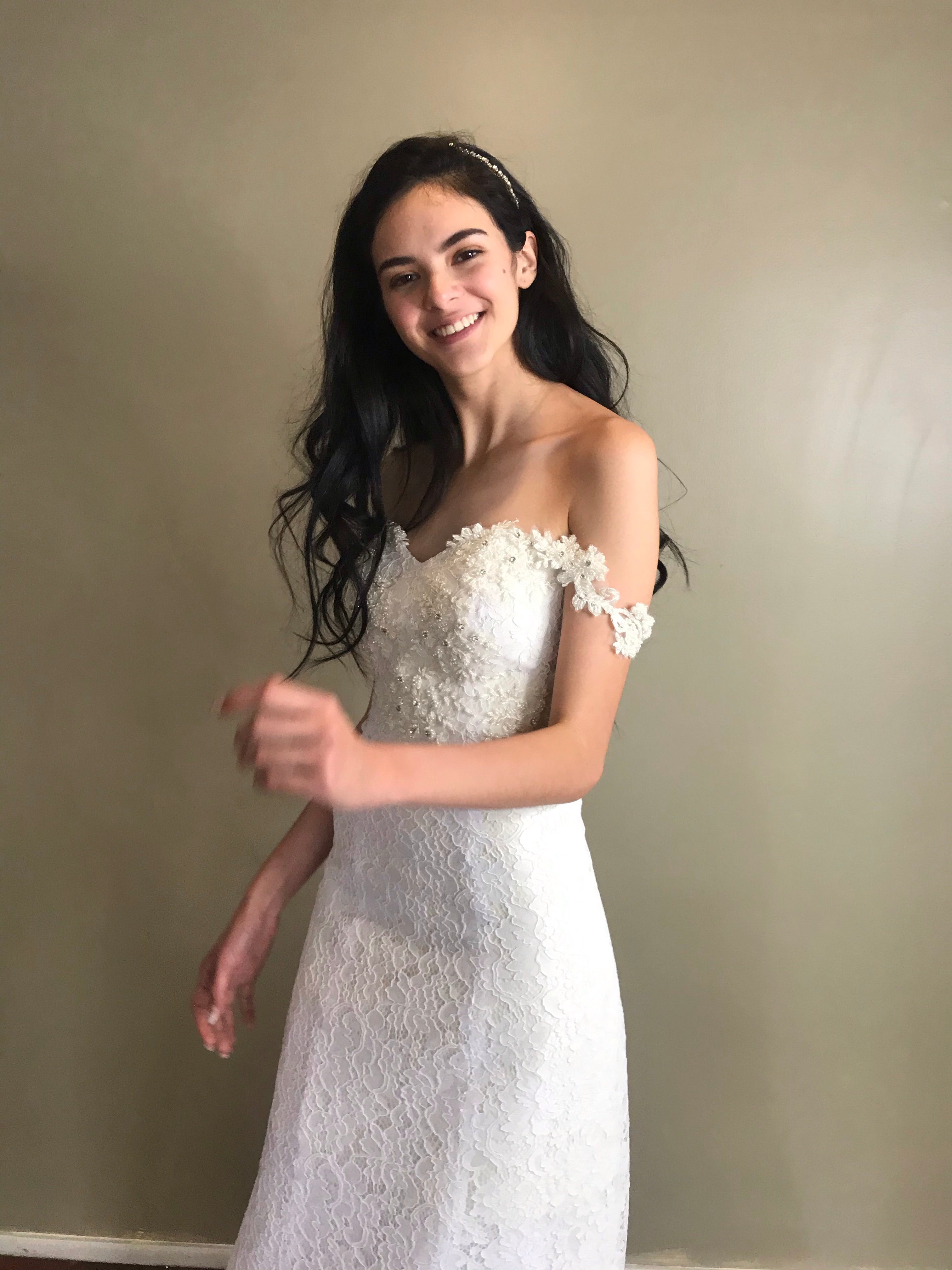 Julia vestido de novia