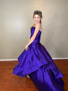 Valentina purple Pret a couture