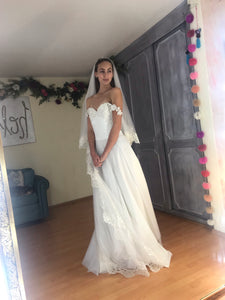 Julia vestido de novia