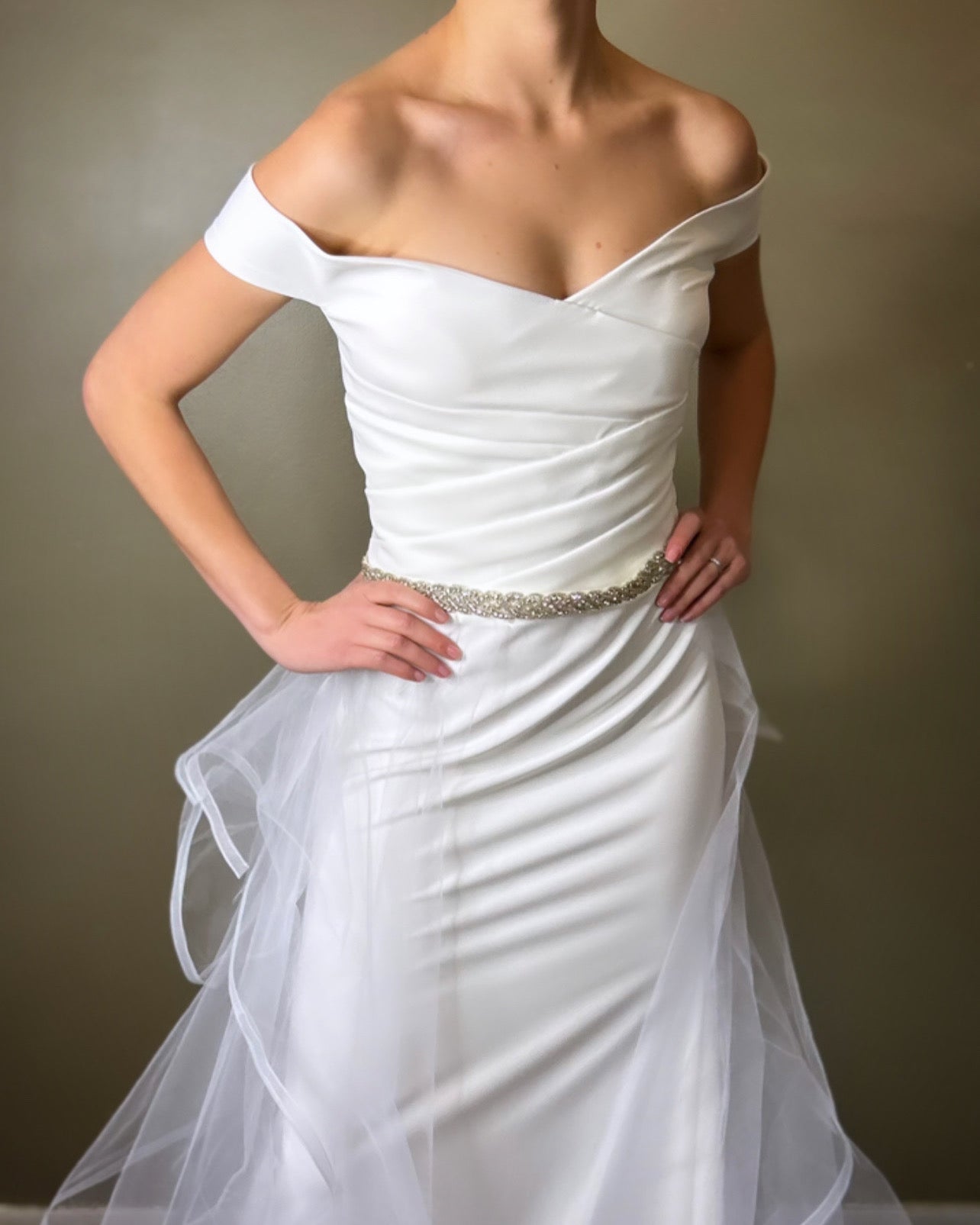 Georgina vestido de novia