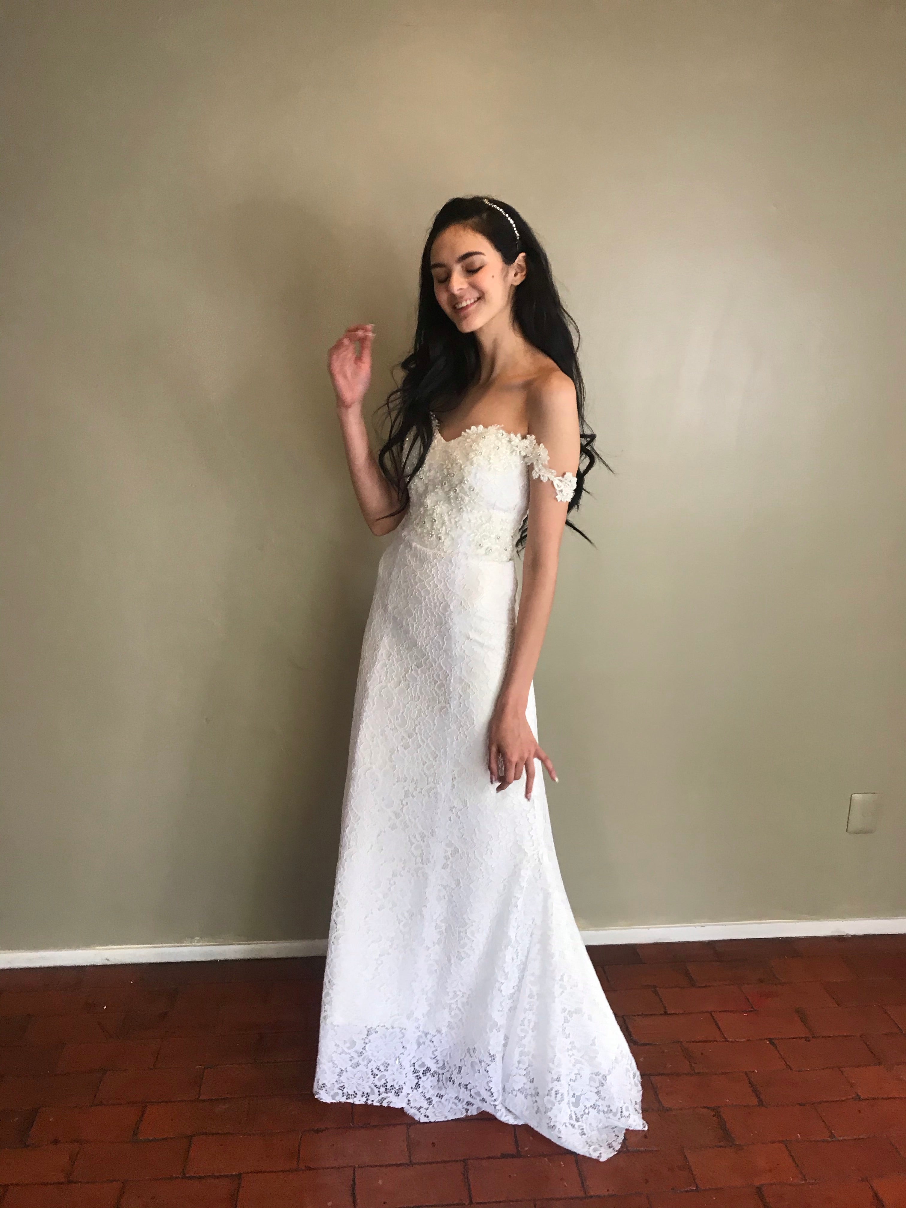 Julia vestido de novia