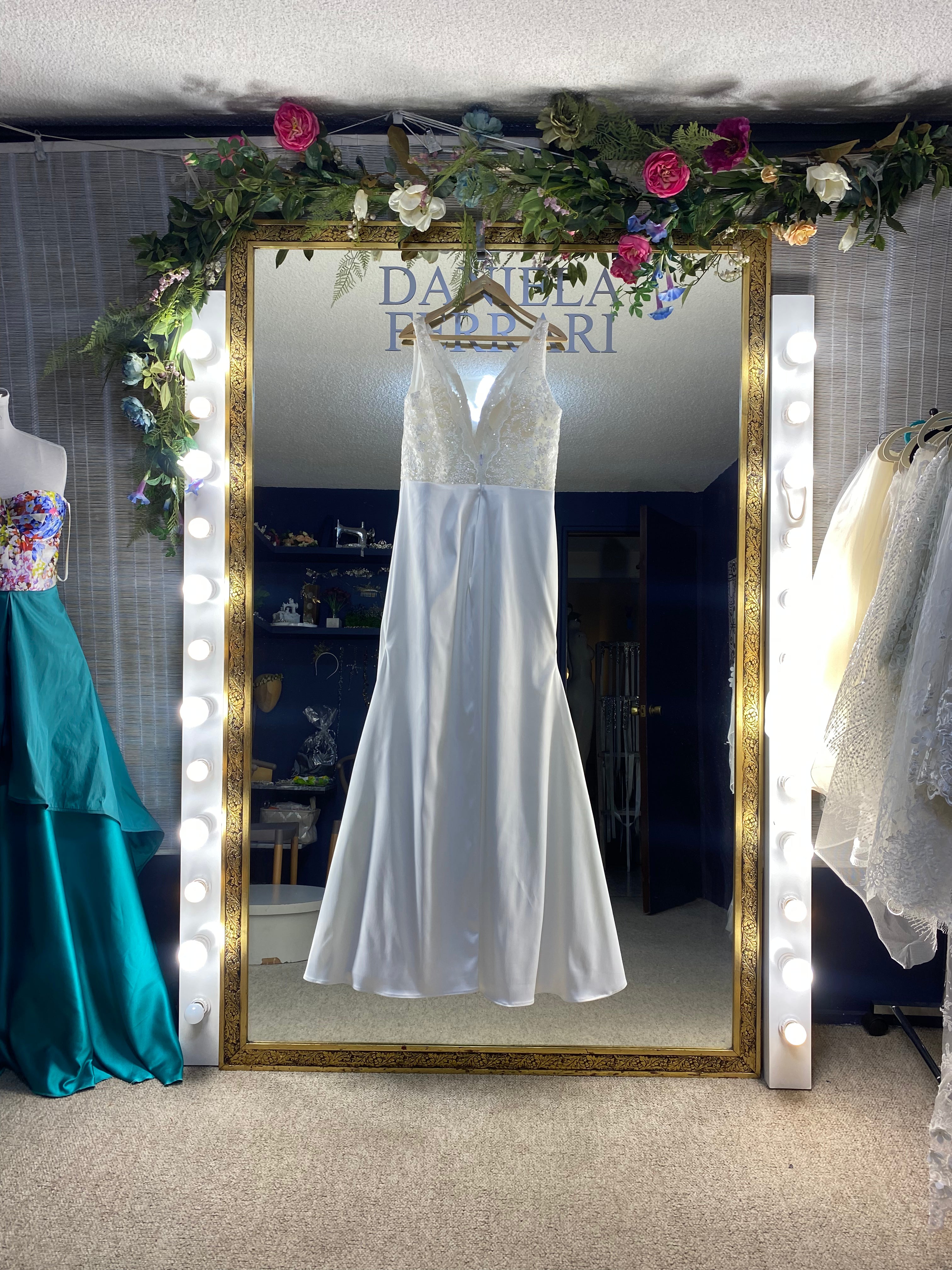 Linda vestido de novia