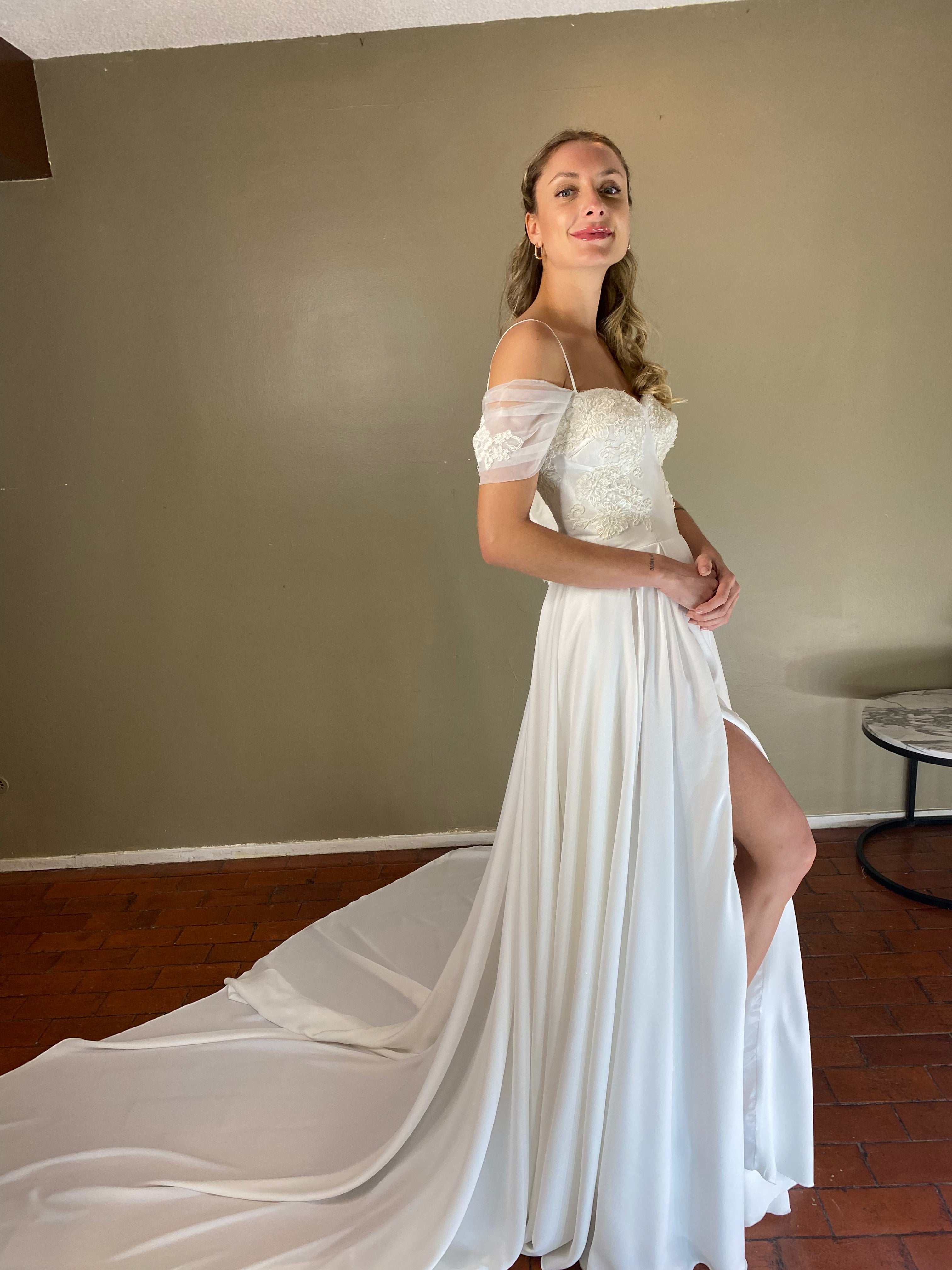 Cora vestido de novia
