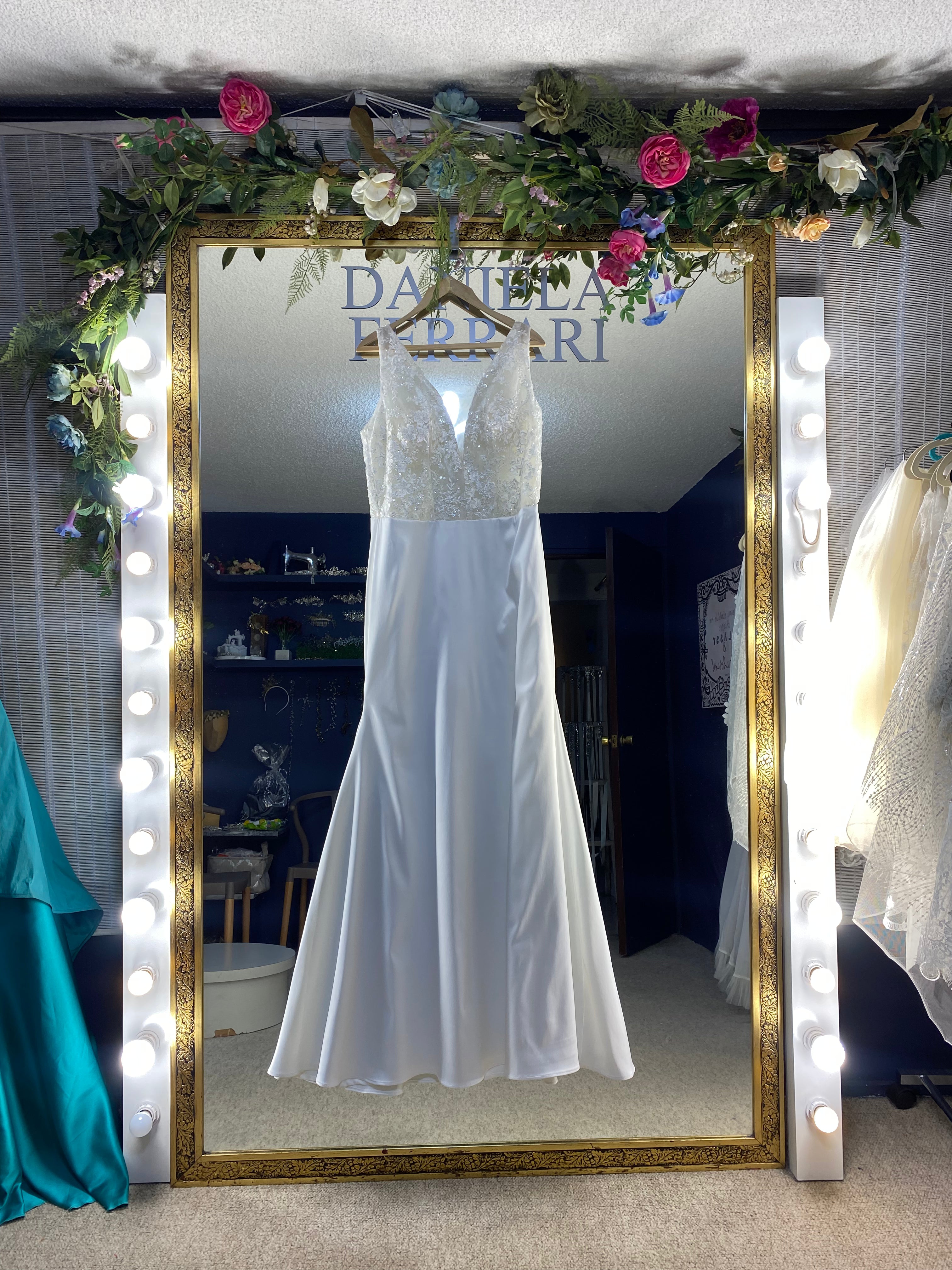 Linda vestido de novia