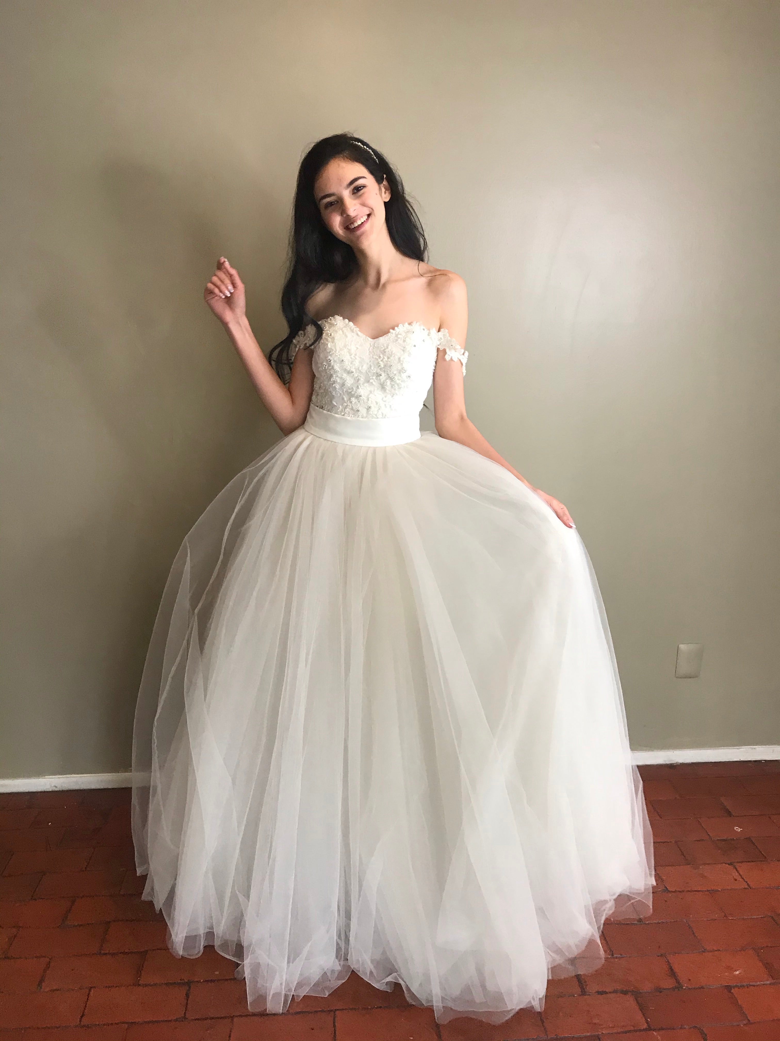 Julia vestido de novia