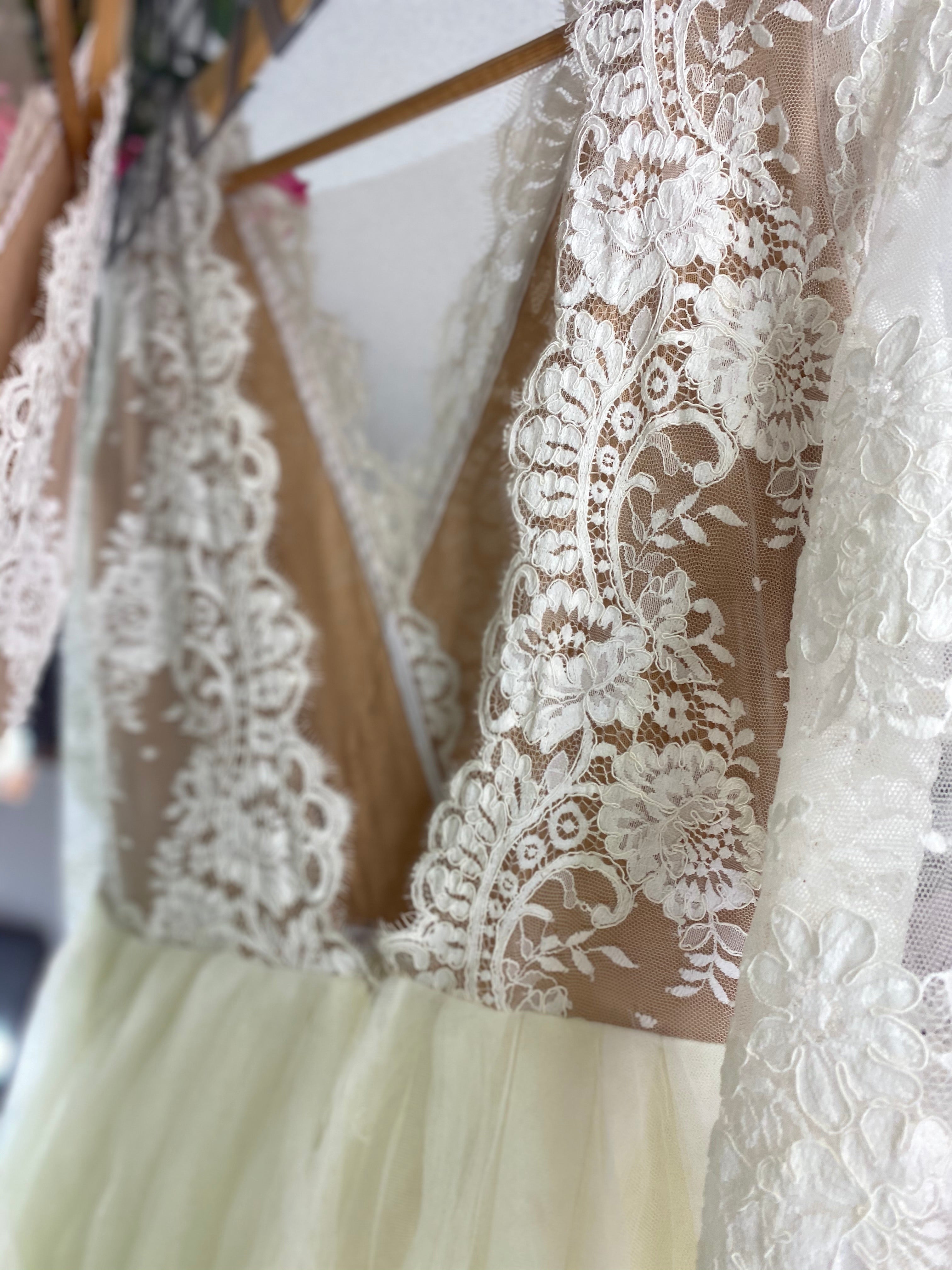 Cerise vestido de novia SOLD