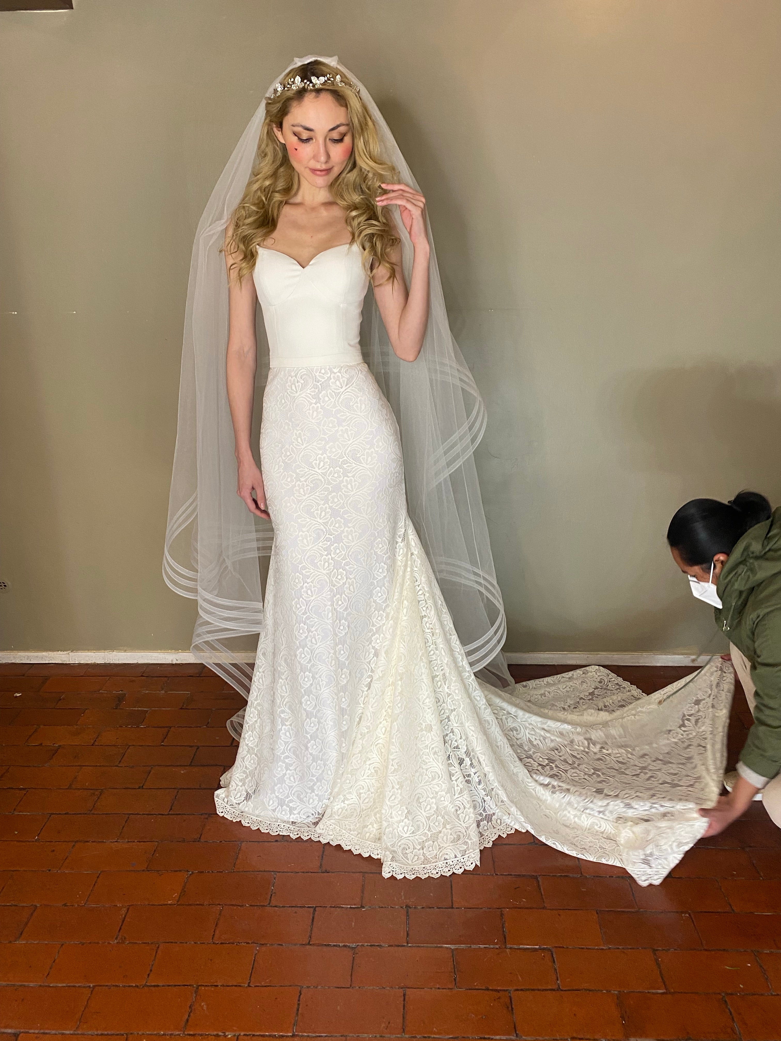 Julia vestido de novia