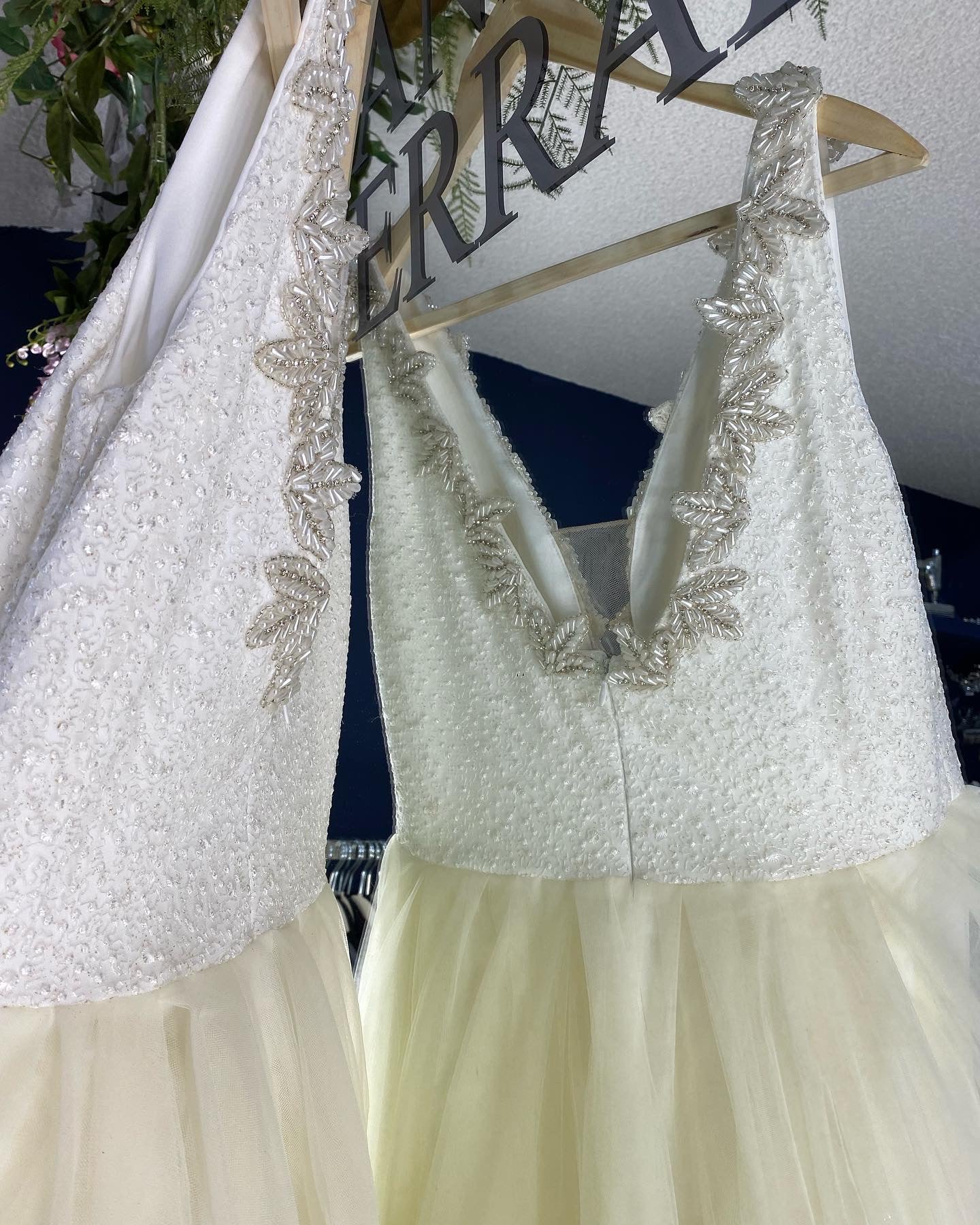 Gardenia vestido de novia