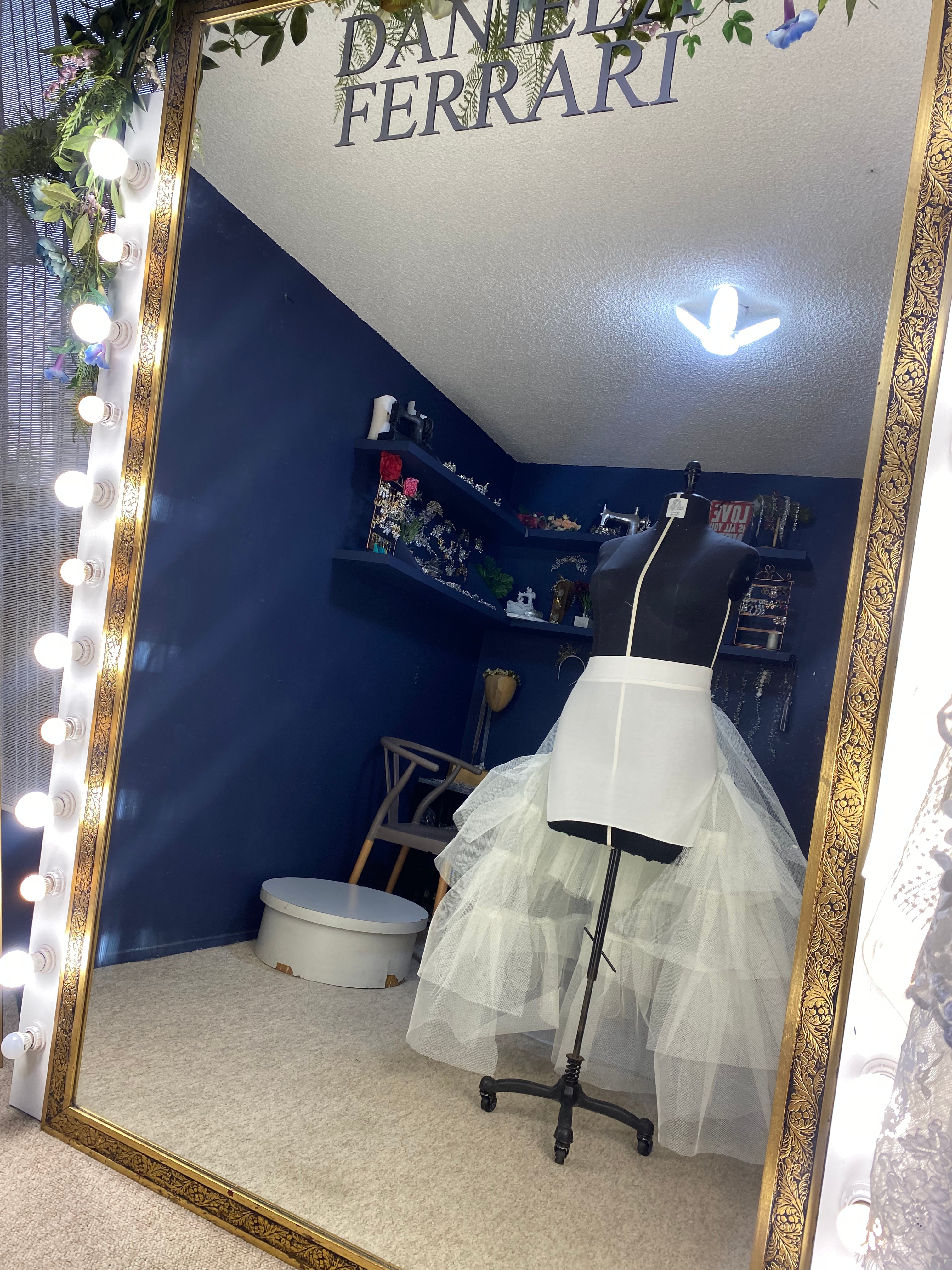 Miriñaque ( crinolina trasera )