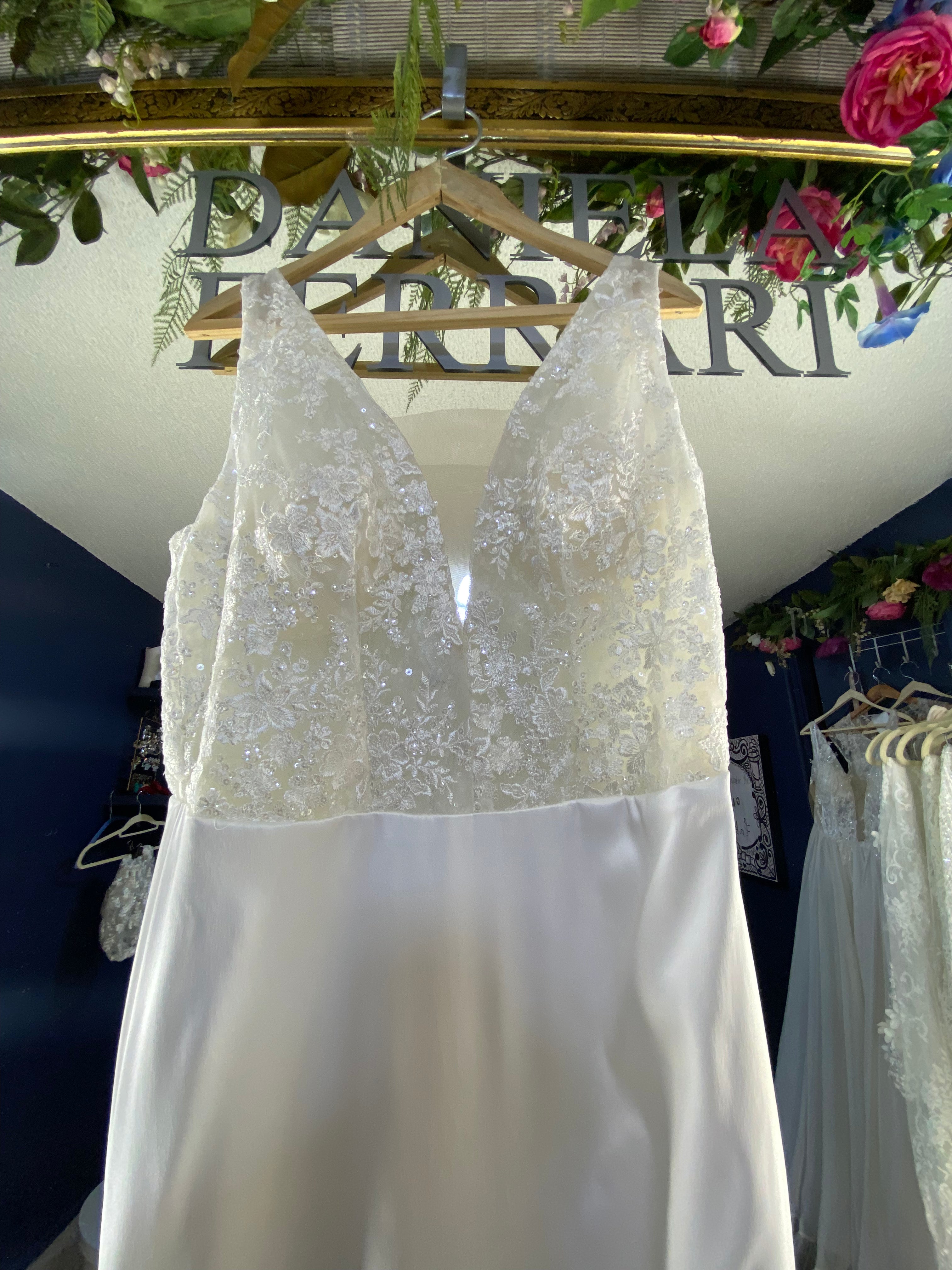 Linda vestido de novia