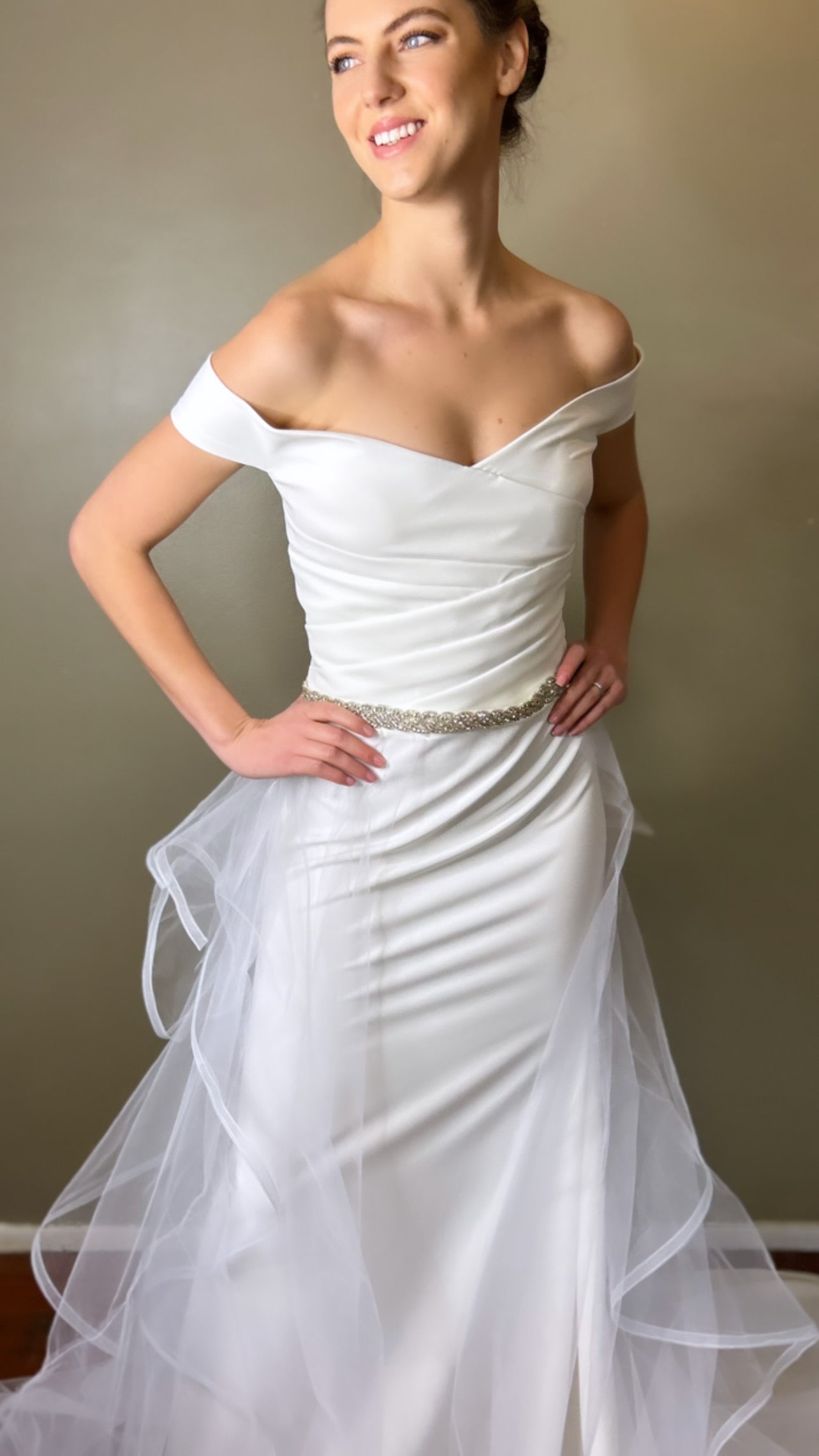 Georgina vestido de novia