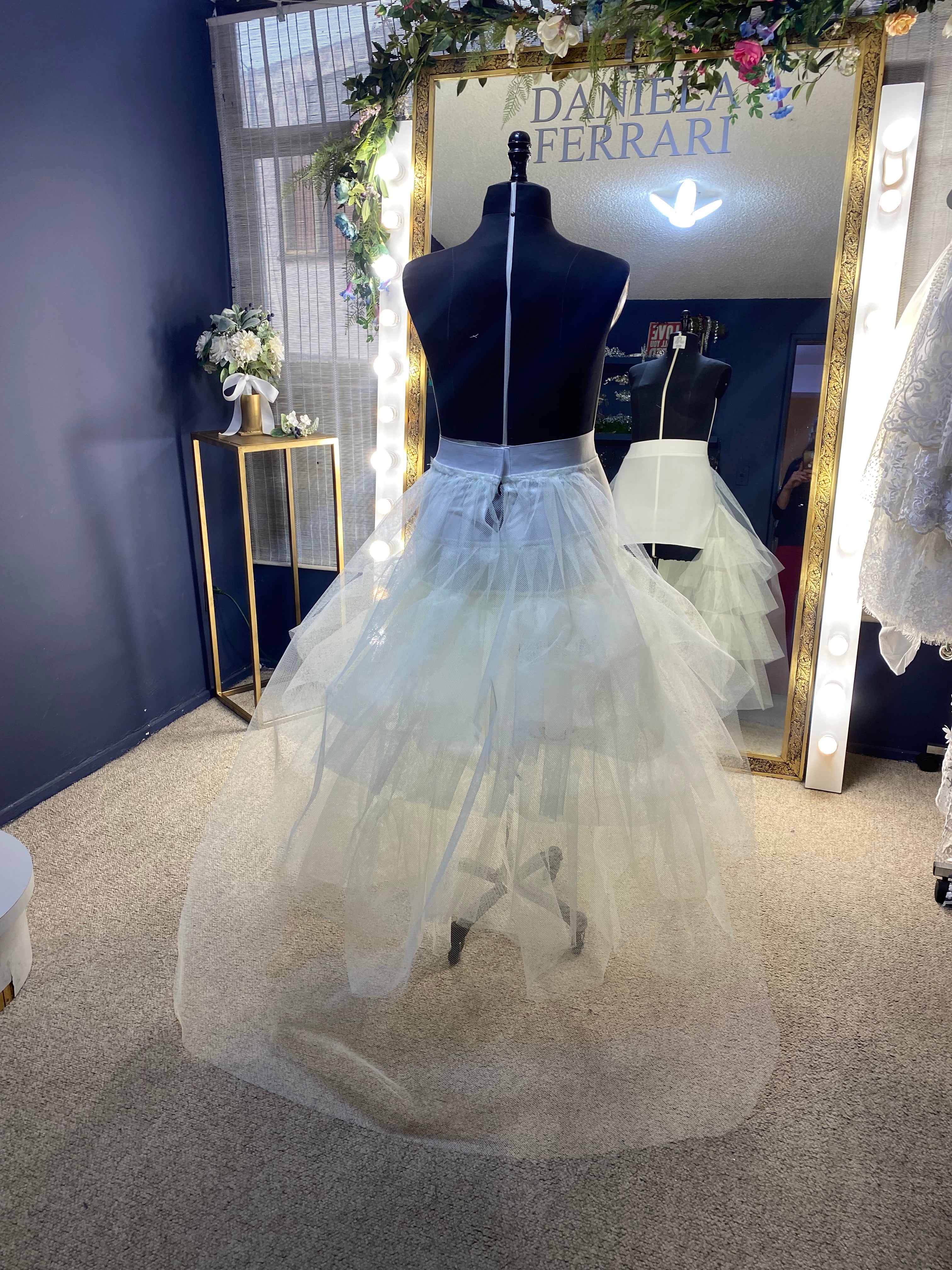 Miriñaque ( crinolina trasera )