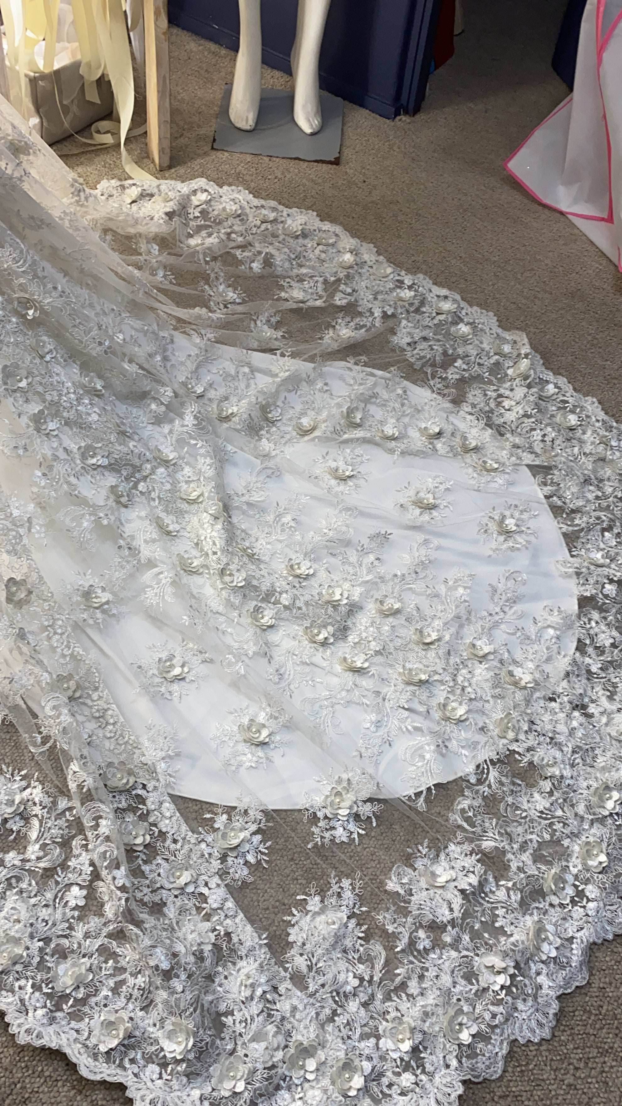 Claudia vestido de novia