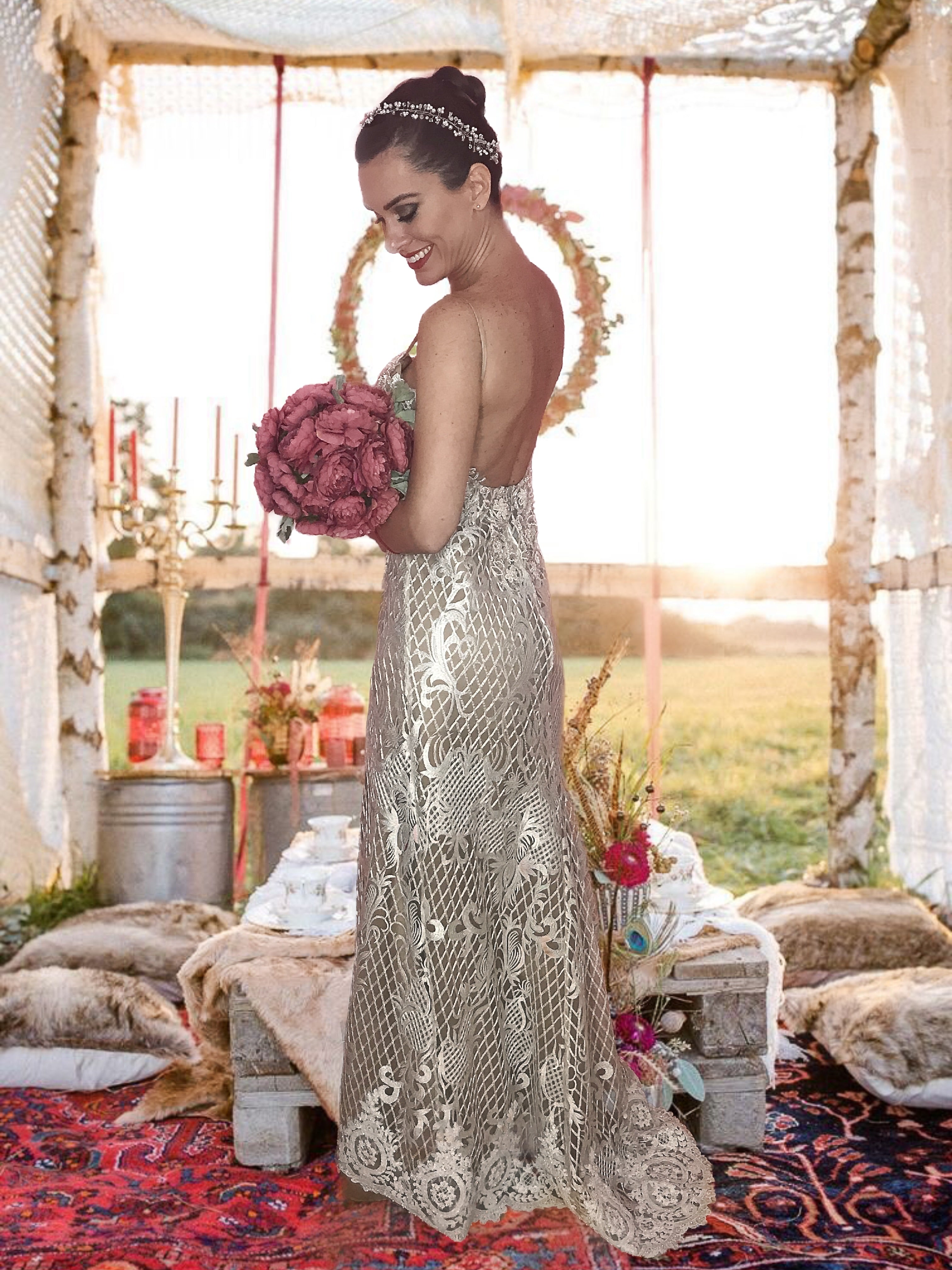 Jaleh vestido de novia SOLD