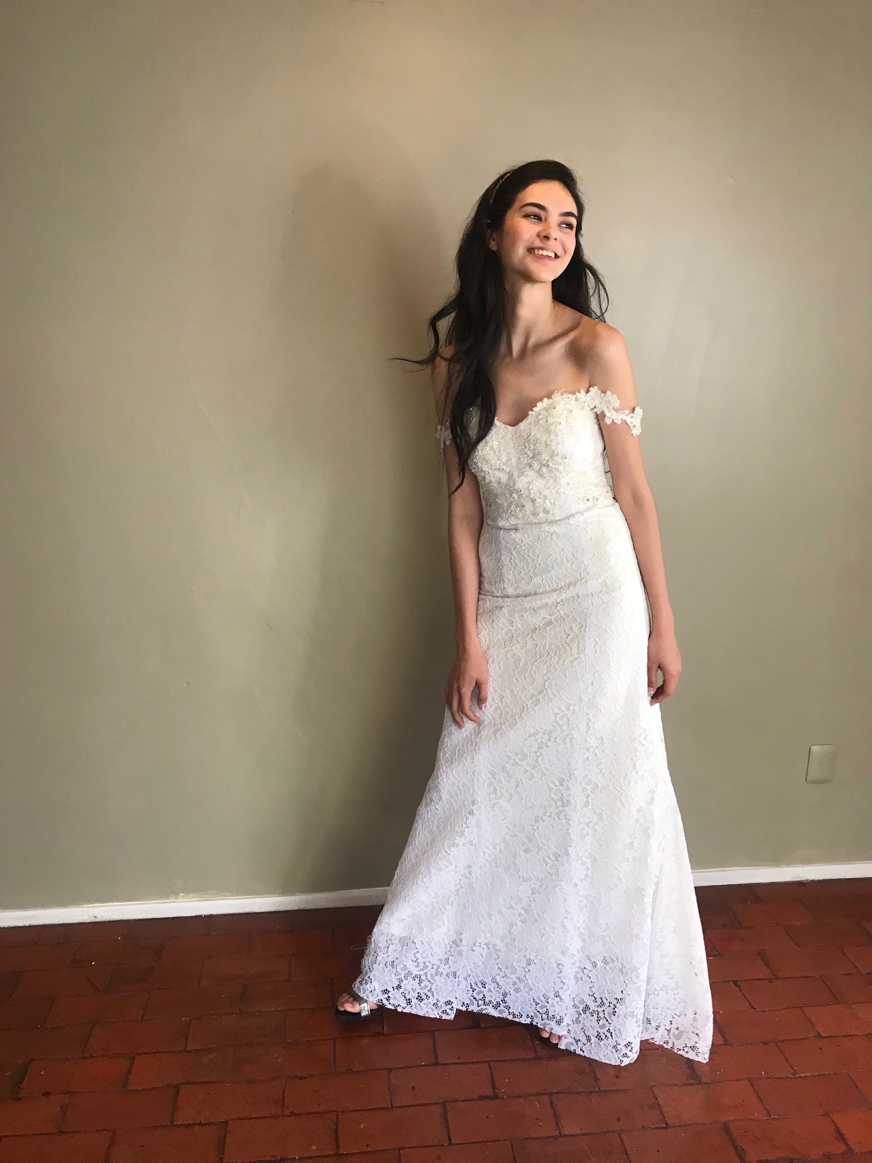 Julia vestido de novia