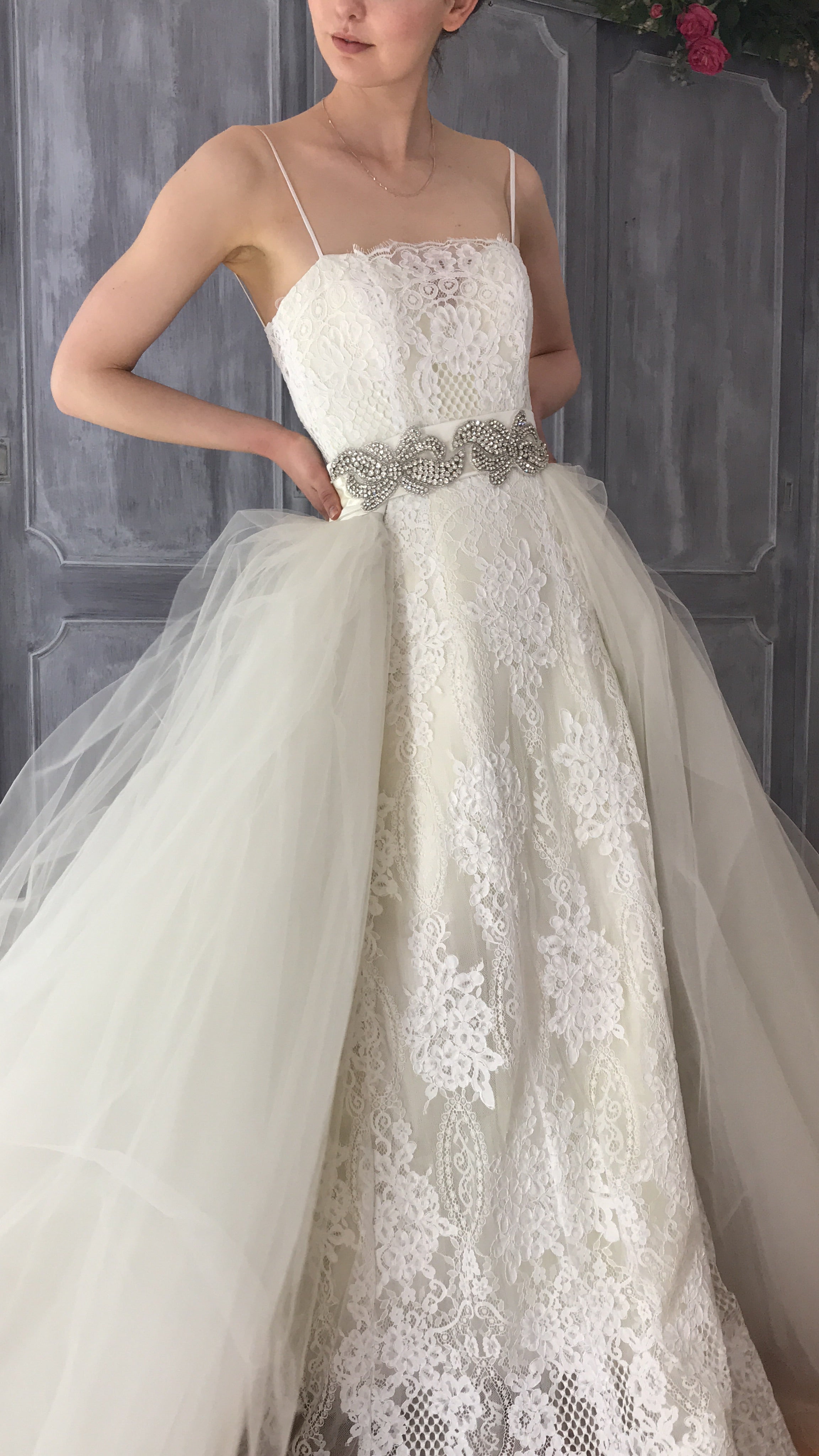 Cauda desmontable 3/4 largo básica